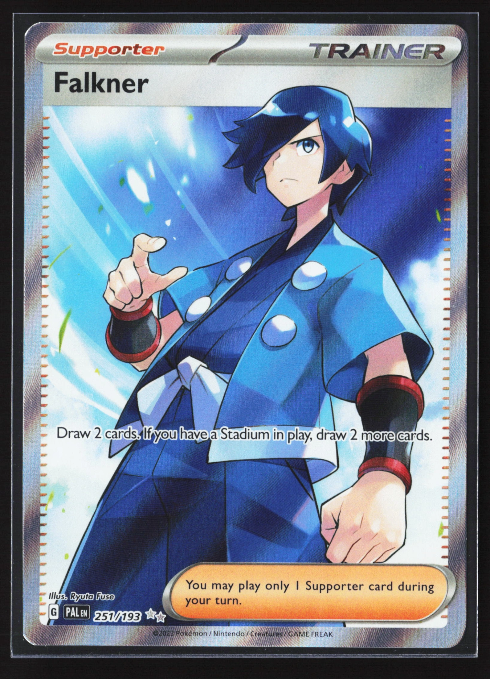 Falkner (PAL 251) — Voorkant
