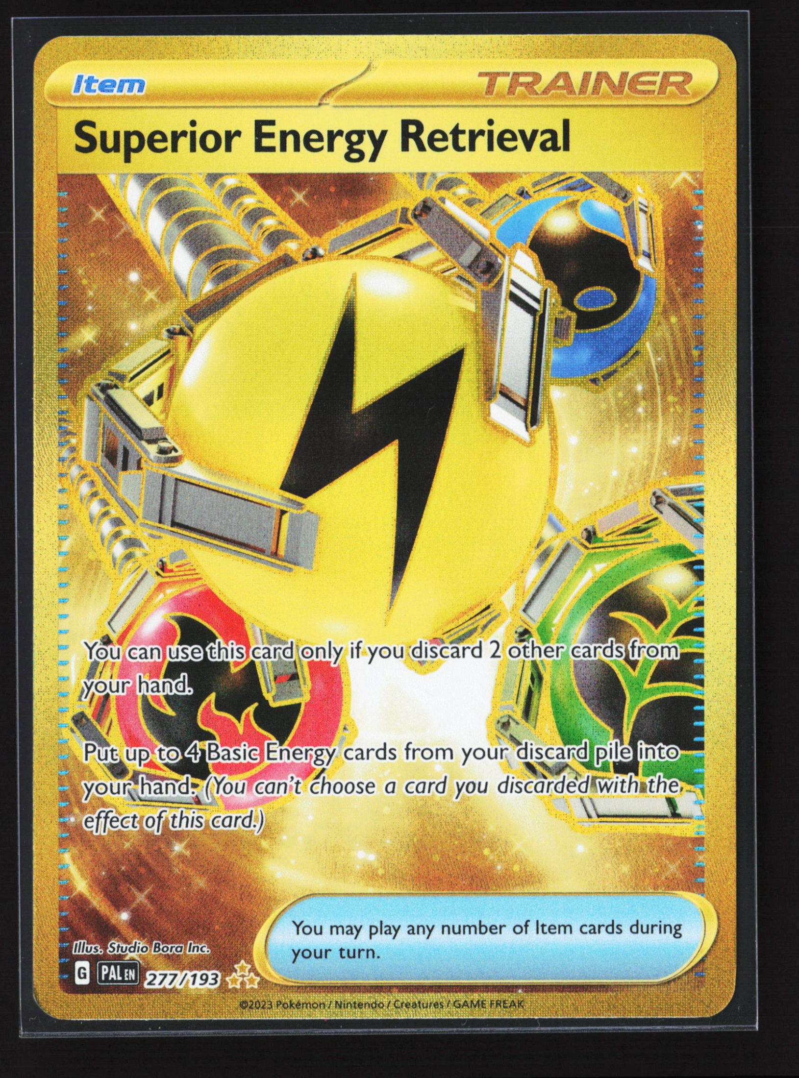 Superior Energy Retrieval (PAL 277) — Voorkant