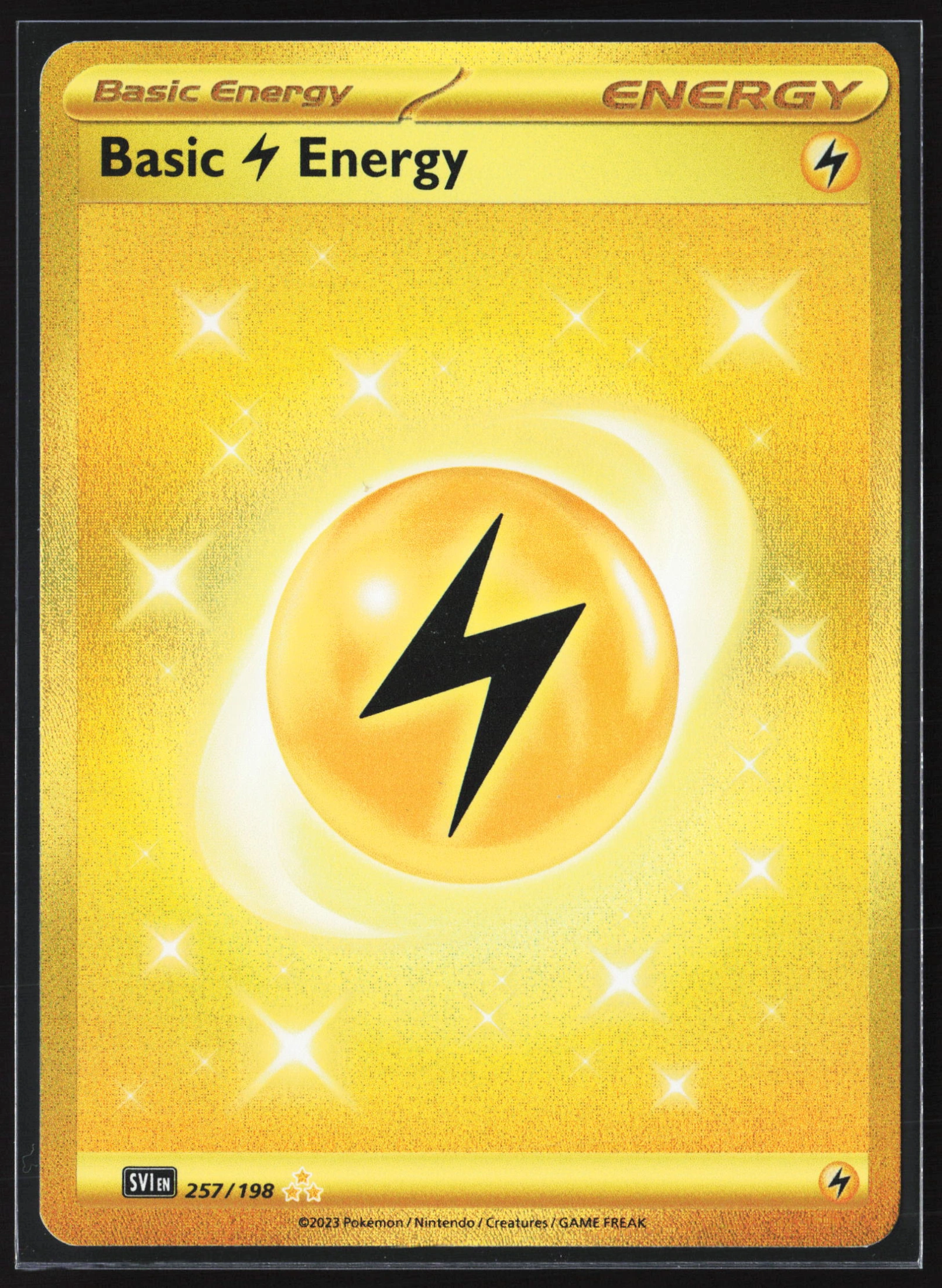 Basic Lightning Energy (SVI 257) — Voorkant