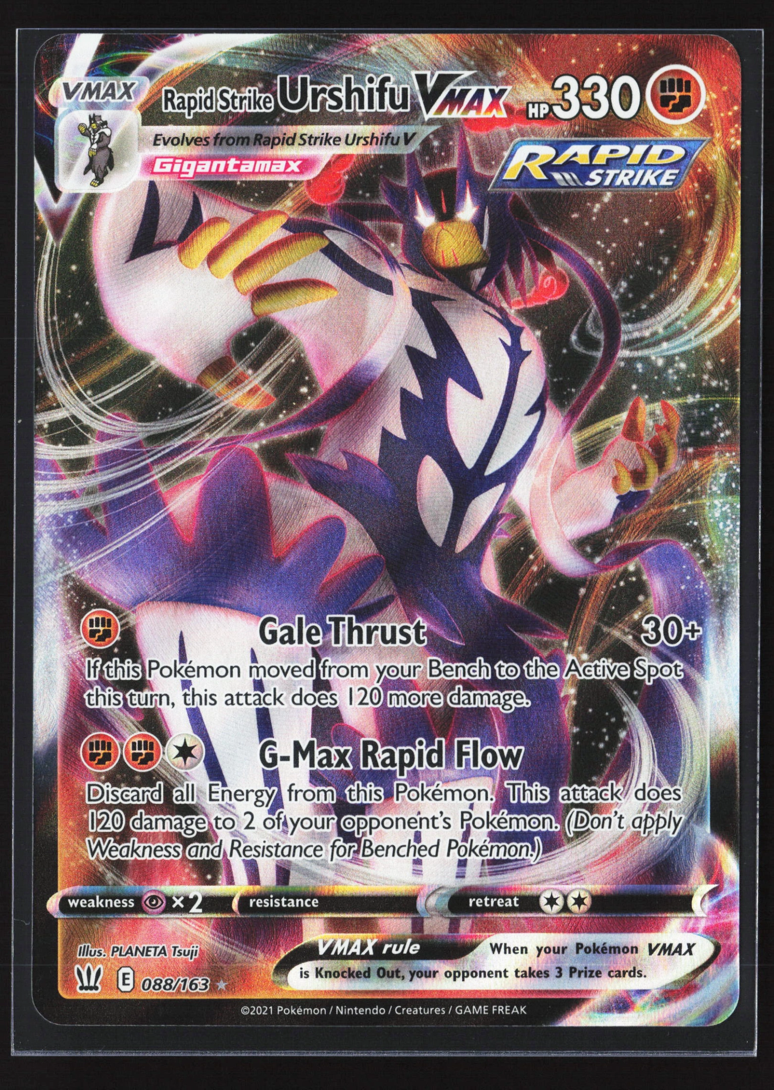 Rapid Strike Urshifu VMAX (BST 088) — Voorkant