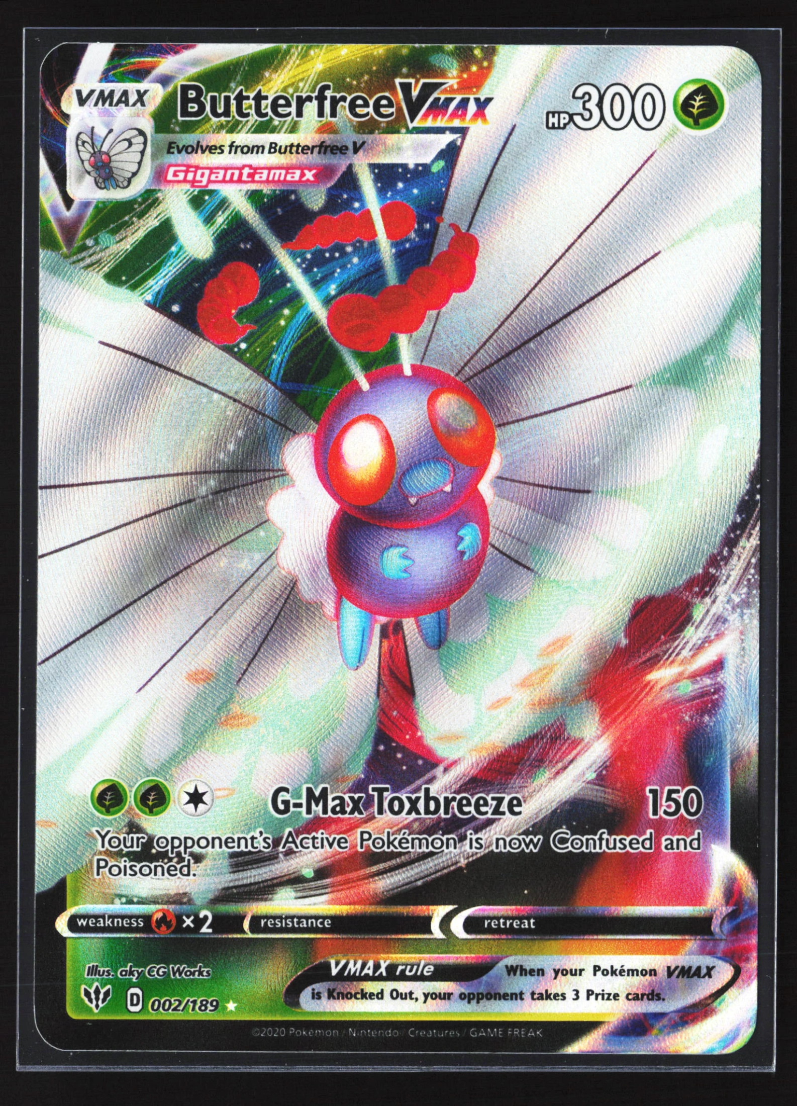 Butterfree VMAX (DAA 002) — Voorkant