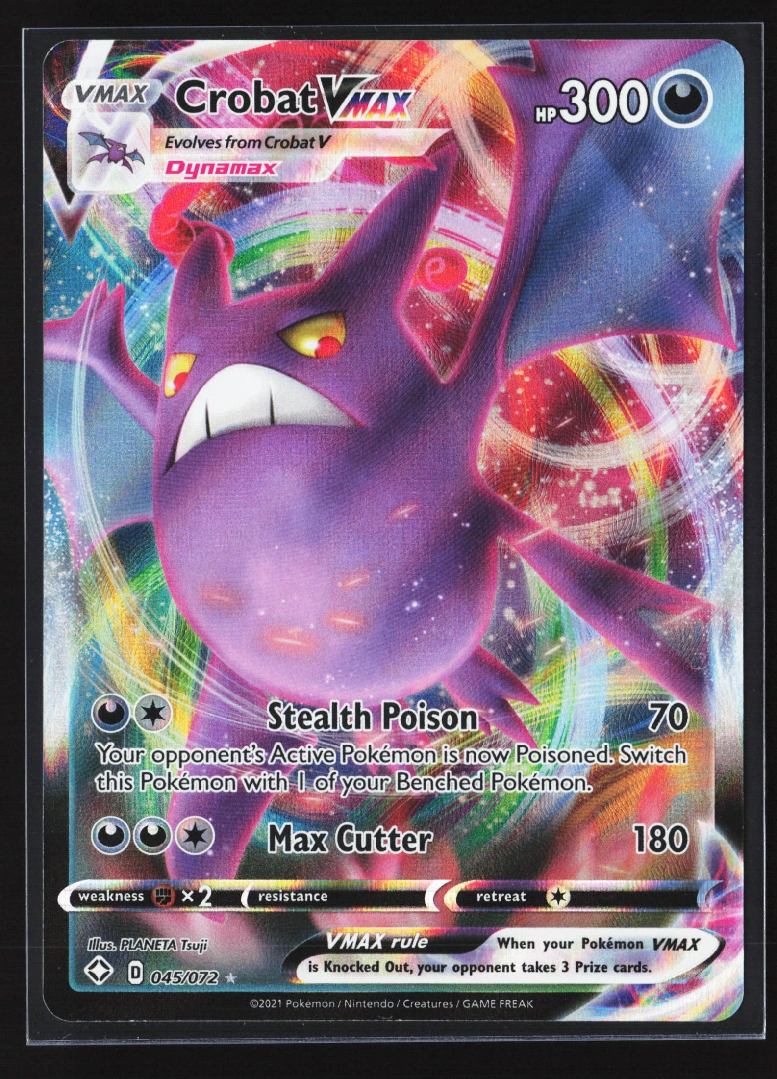 Crobat VMAX (SHF 045) — Voorkant