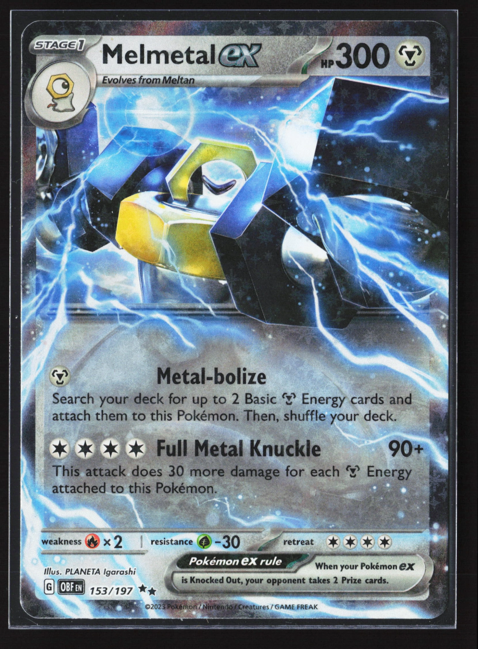 Melmetal ex (OBF 153) — Voorkant