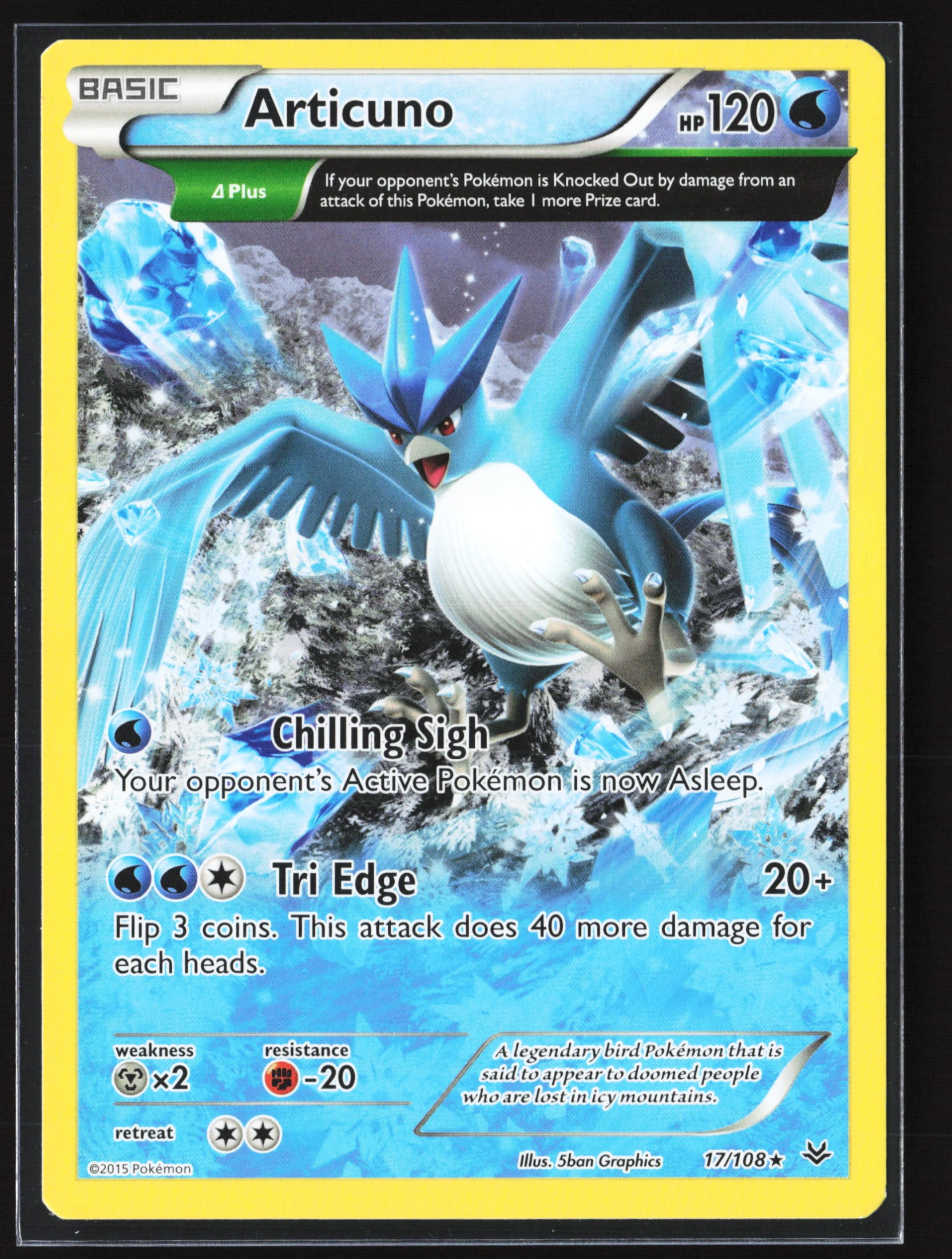 Articuno (ROS 017) — Voorkant