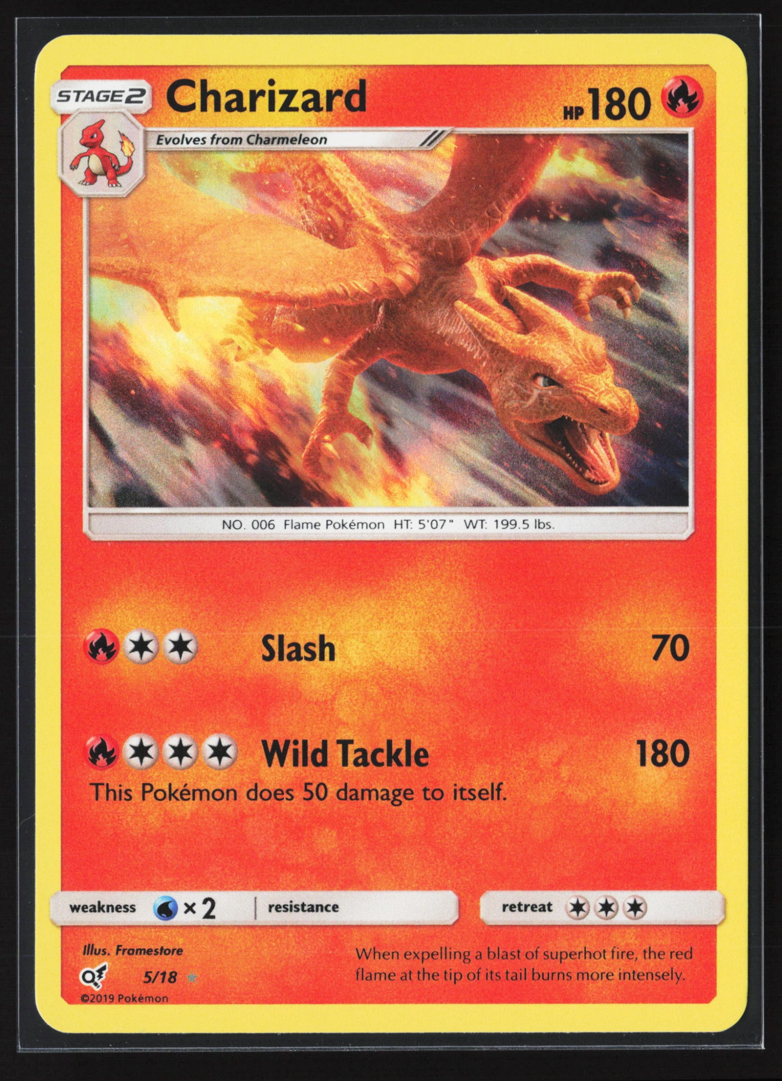 Charizard (DET 005) — Voorkant