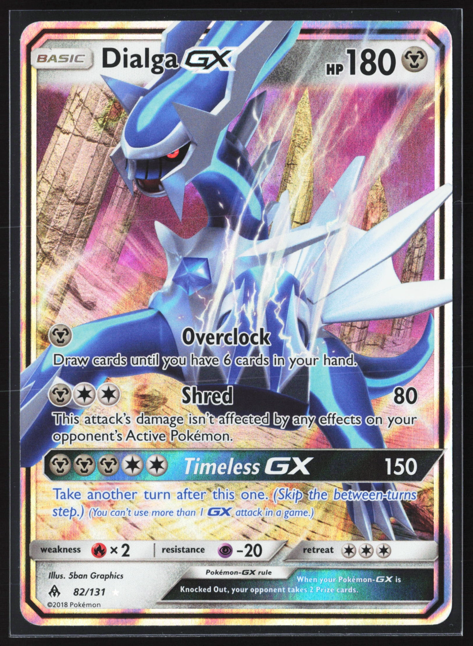 Dialga-GX (FLI 082) — Voorkant