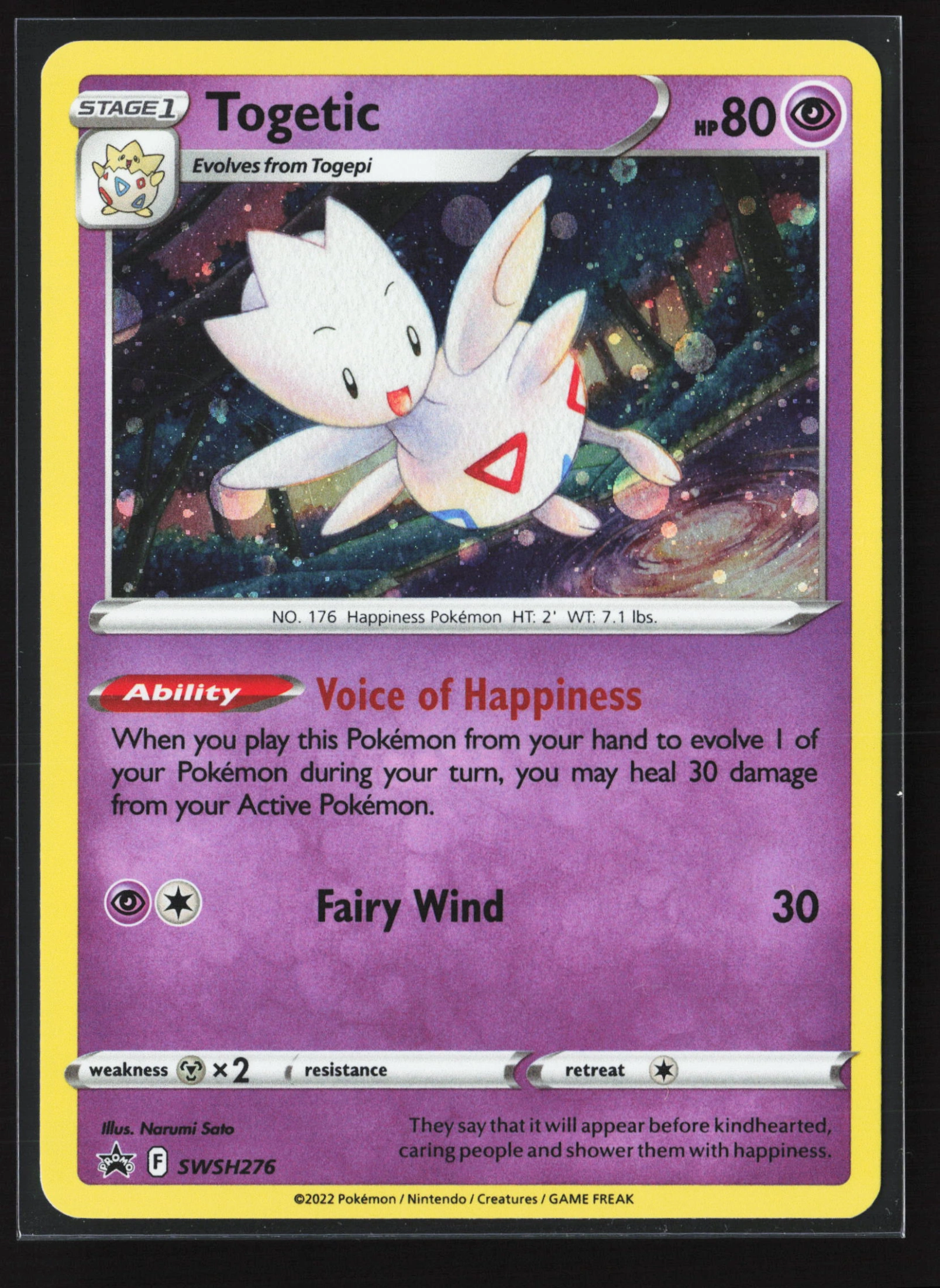 Togetic (PR-SW SWSH276) — Voorkant