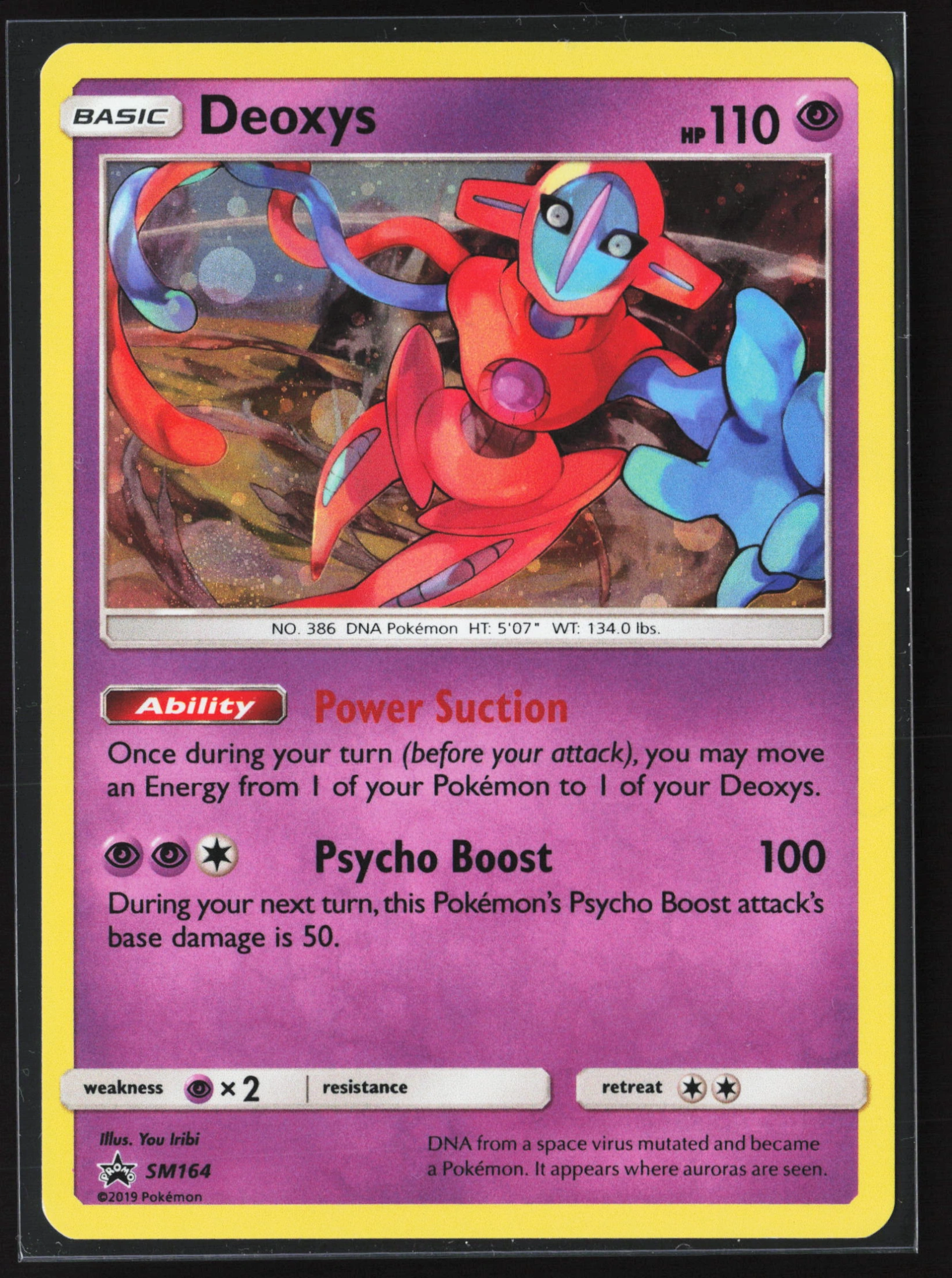 Deoxys (PR-SM SM164) — Voorkant