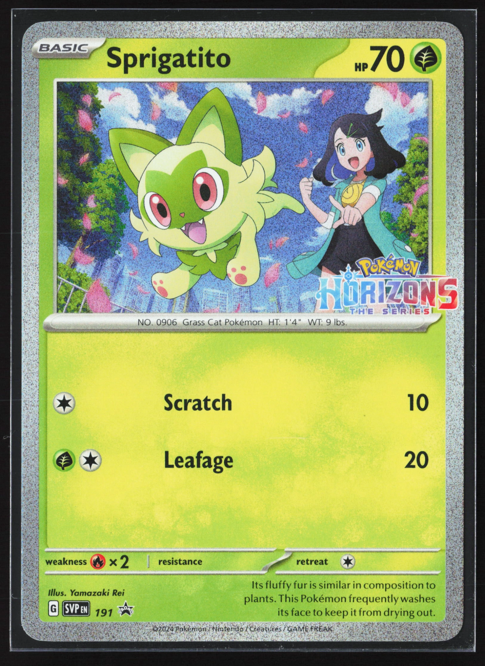 Sprigatito (SVP 191) — Voorkant