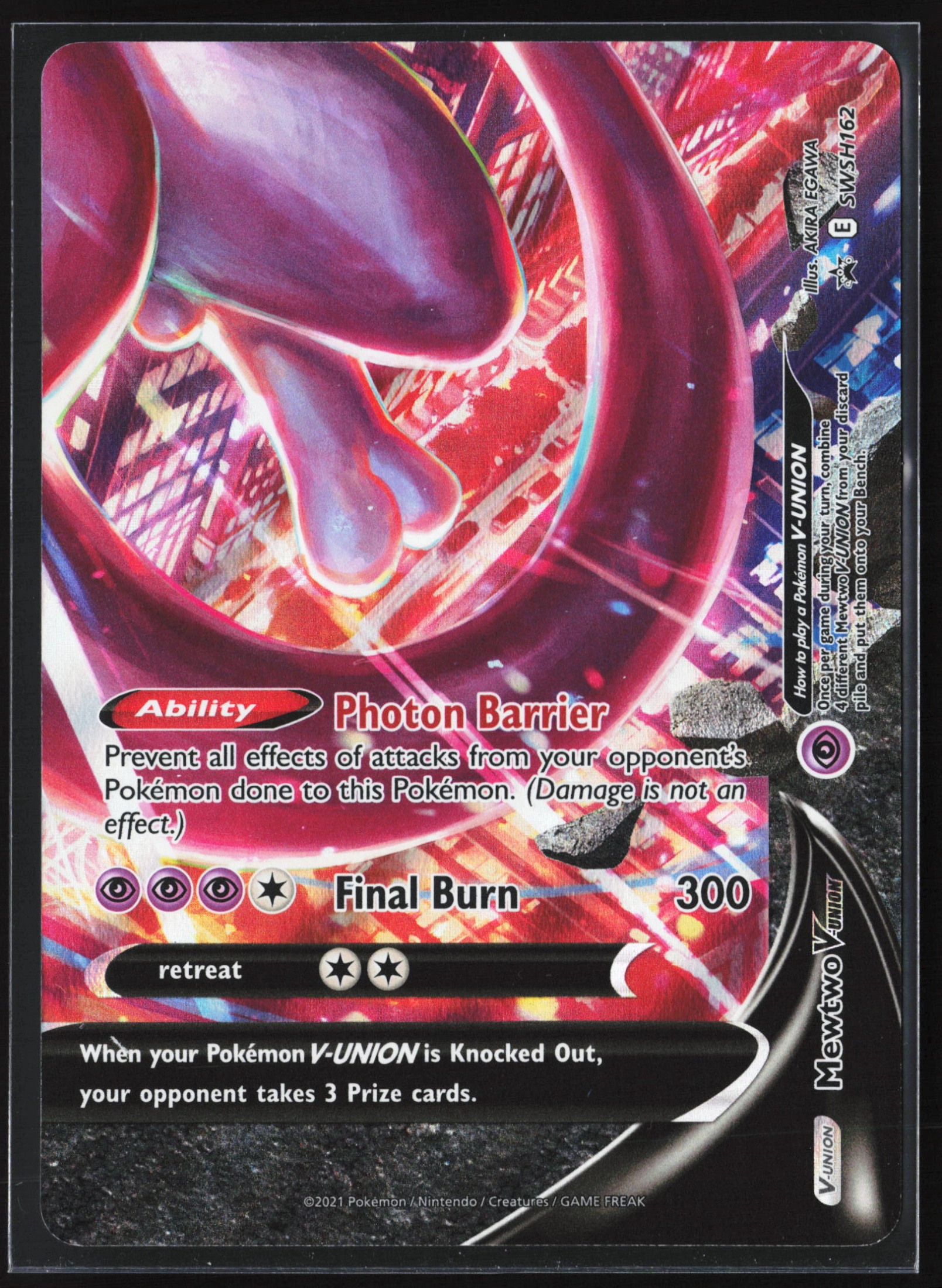 Mewtwo V-UNION (PR-SW SWSH162) — Voorkant