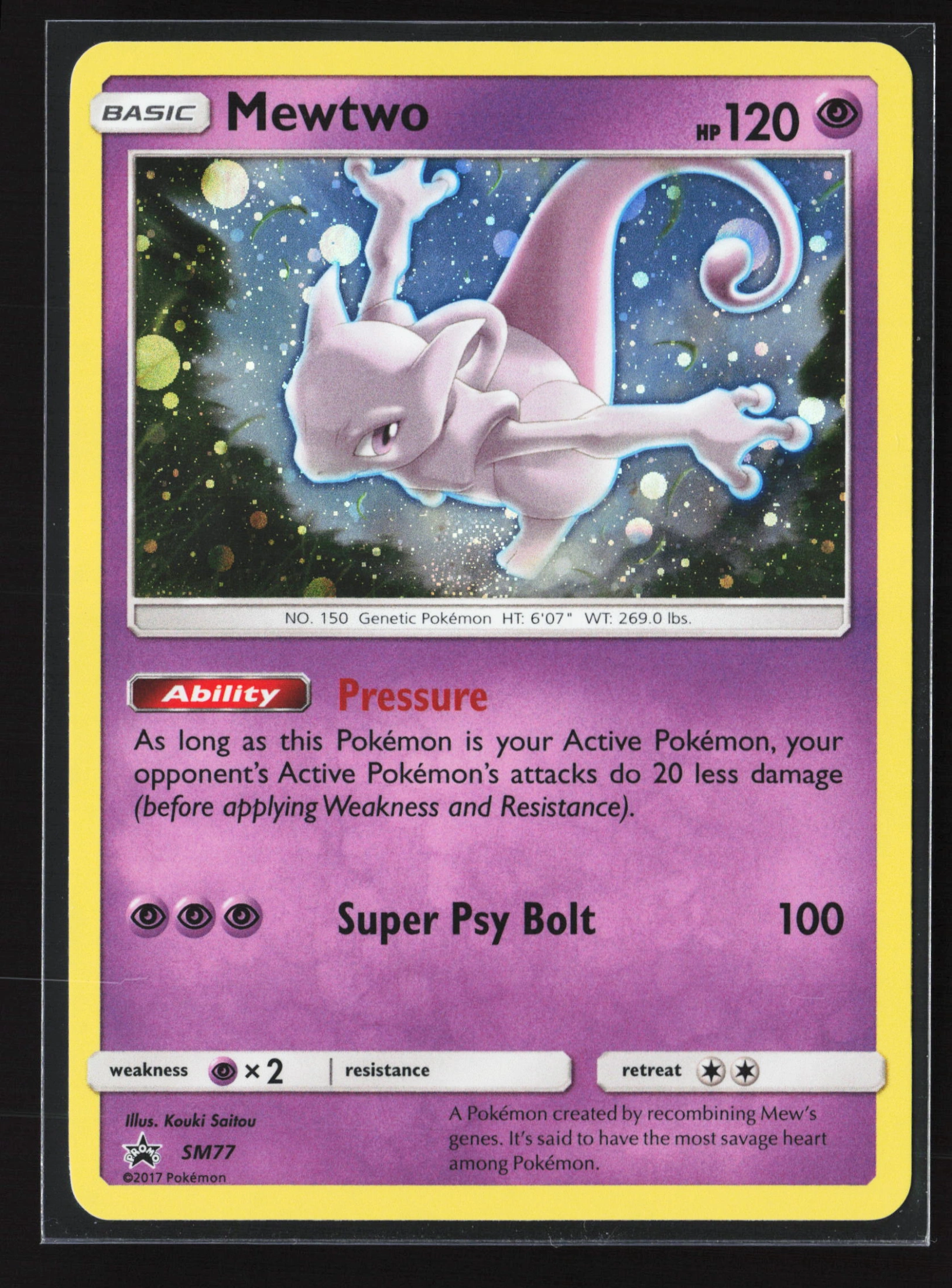 Mewtwo (PR-SM SM77) — Voorkant