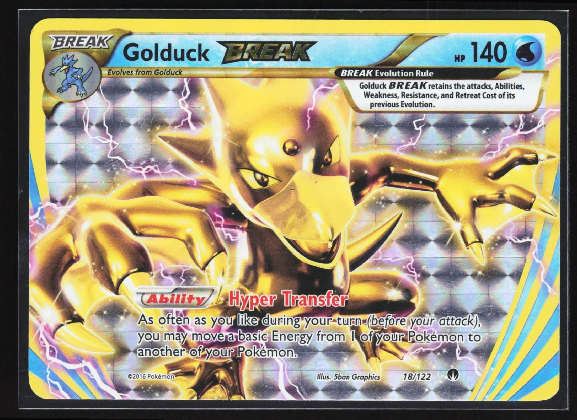 Golduck BREAK (BKP 018) — Voorkant