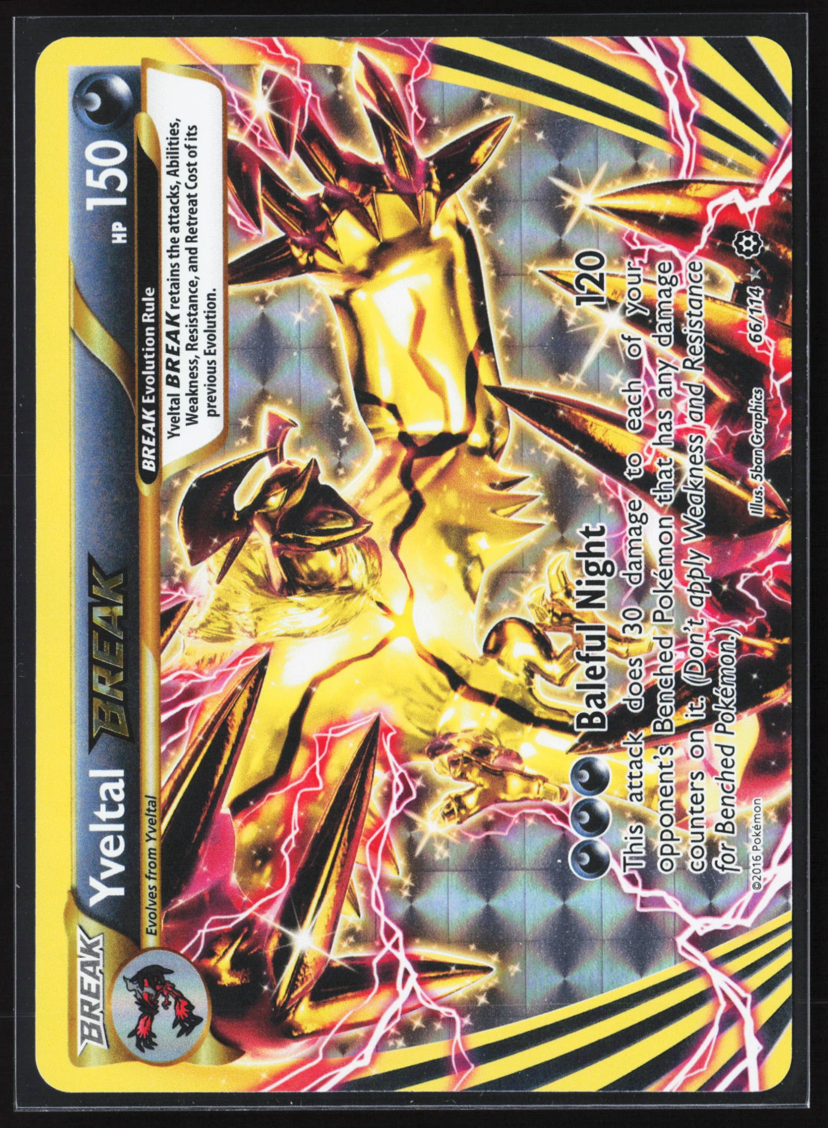 Yveltal BREAK (STS 066) — Voorkant