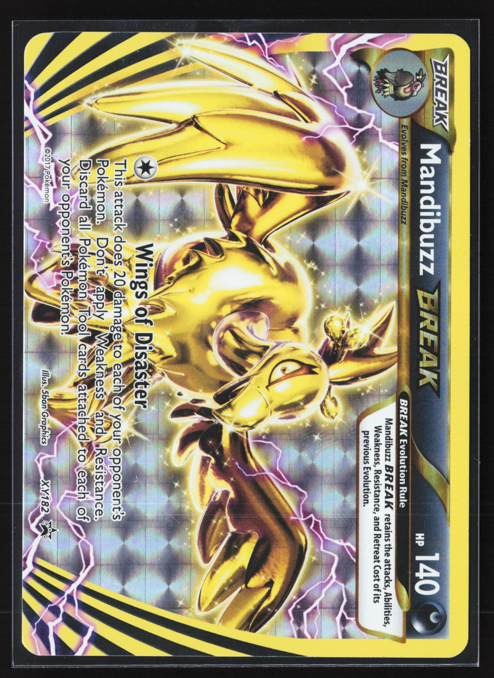 Mandibuzz BREAK (PR-XY XY182) — Voorkant