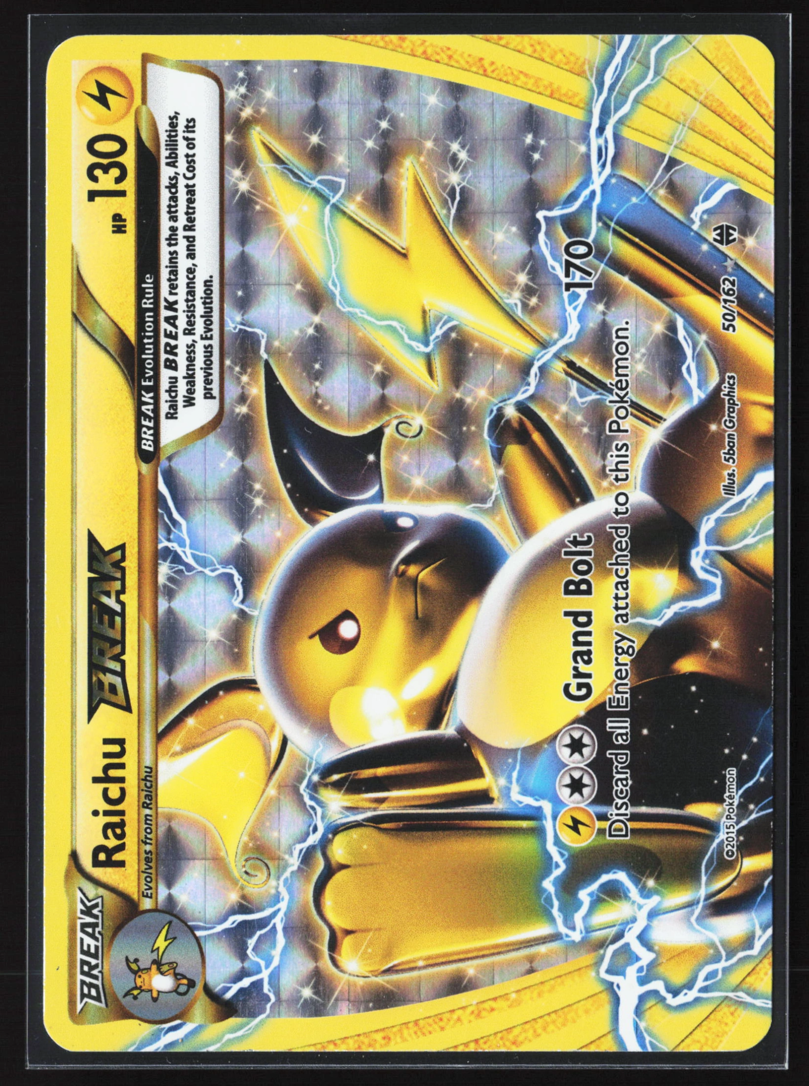 Raichu BREAK (BKT 050) — Voorkant