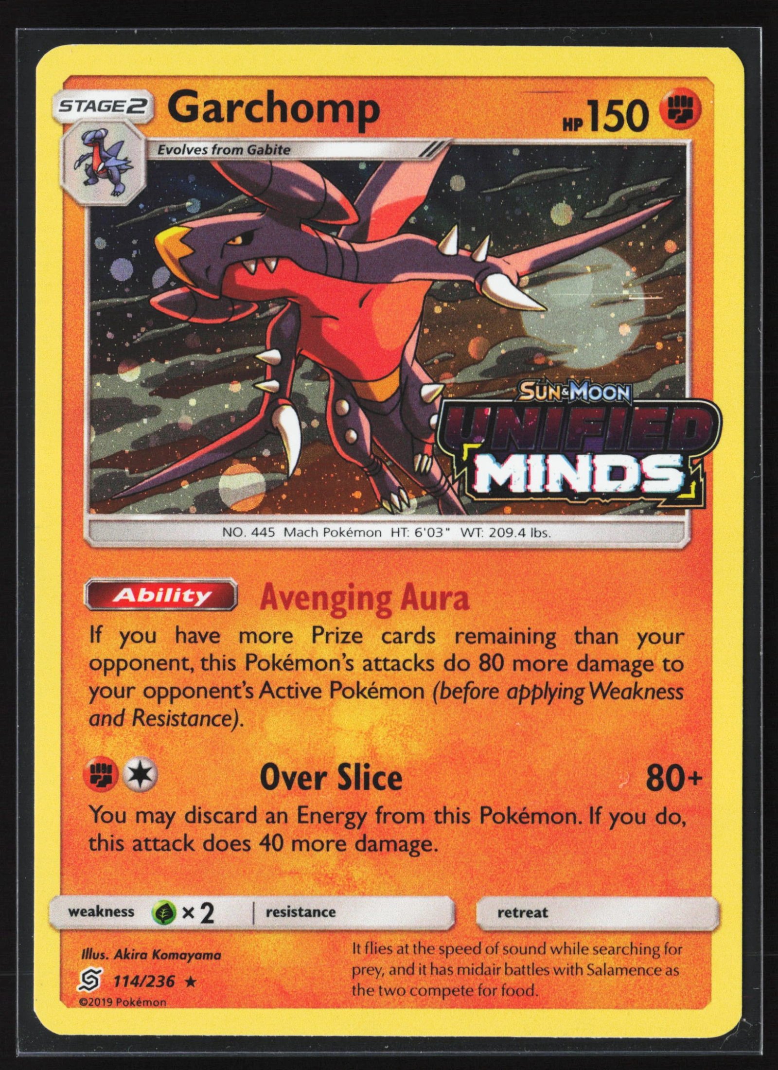 Garchomp (UNM 114) — Voorkant