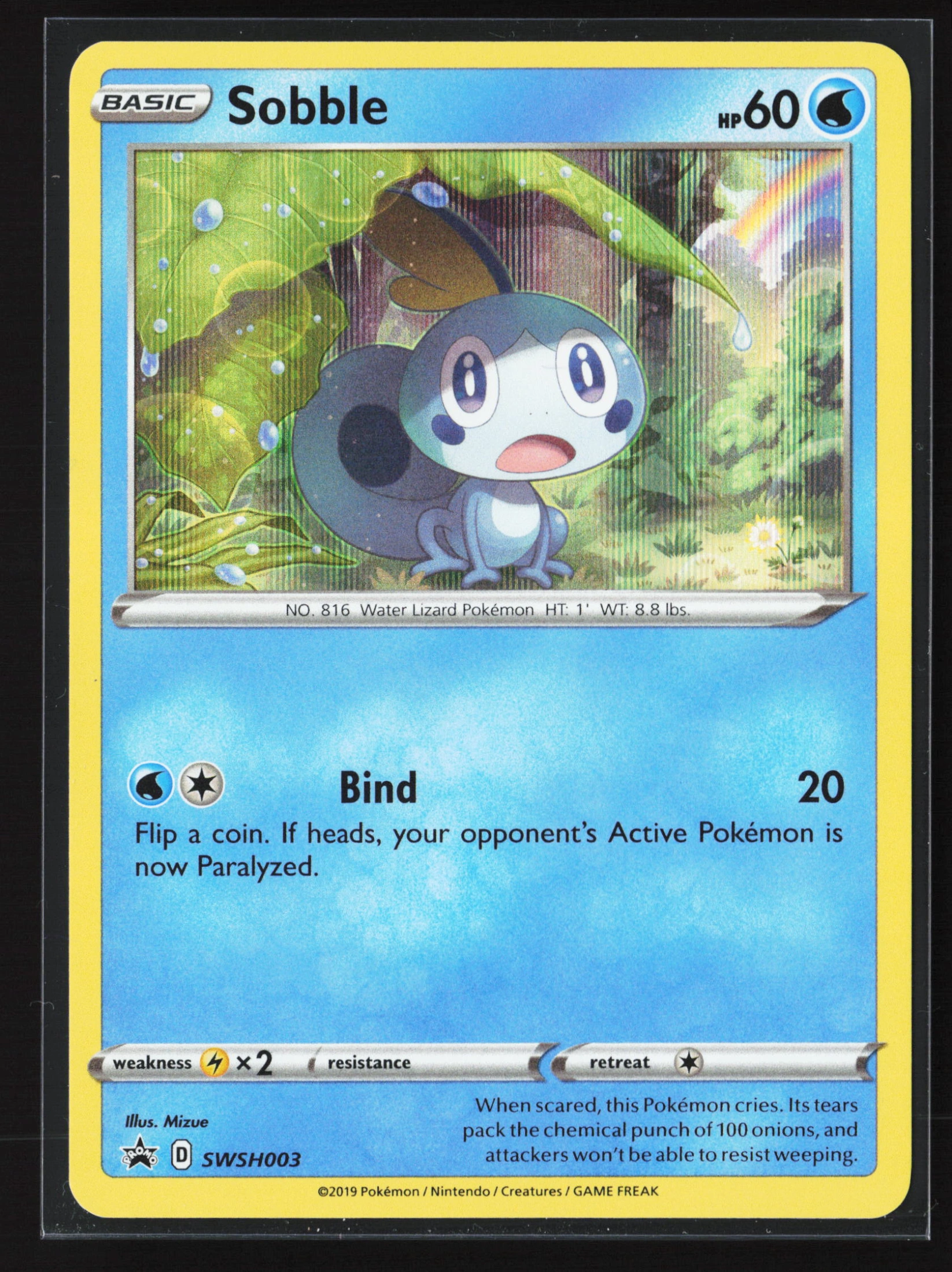 Sobble (PR-SW SWSH003) — Voorkant
