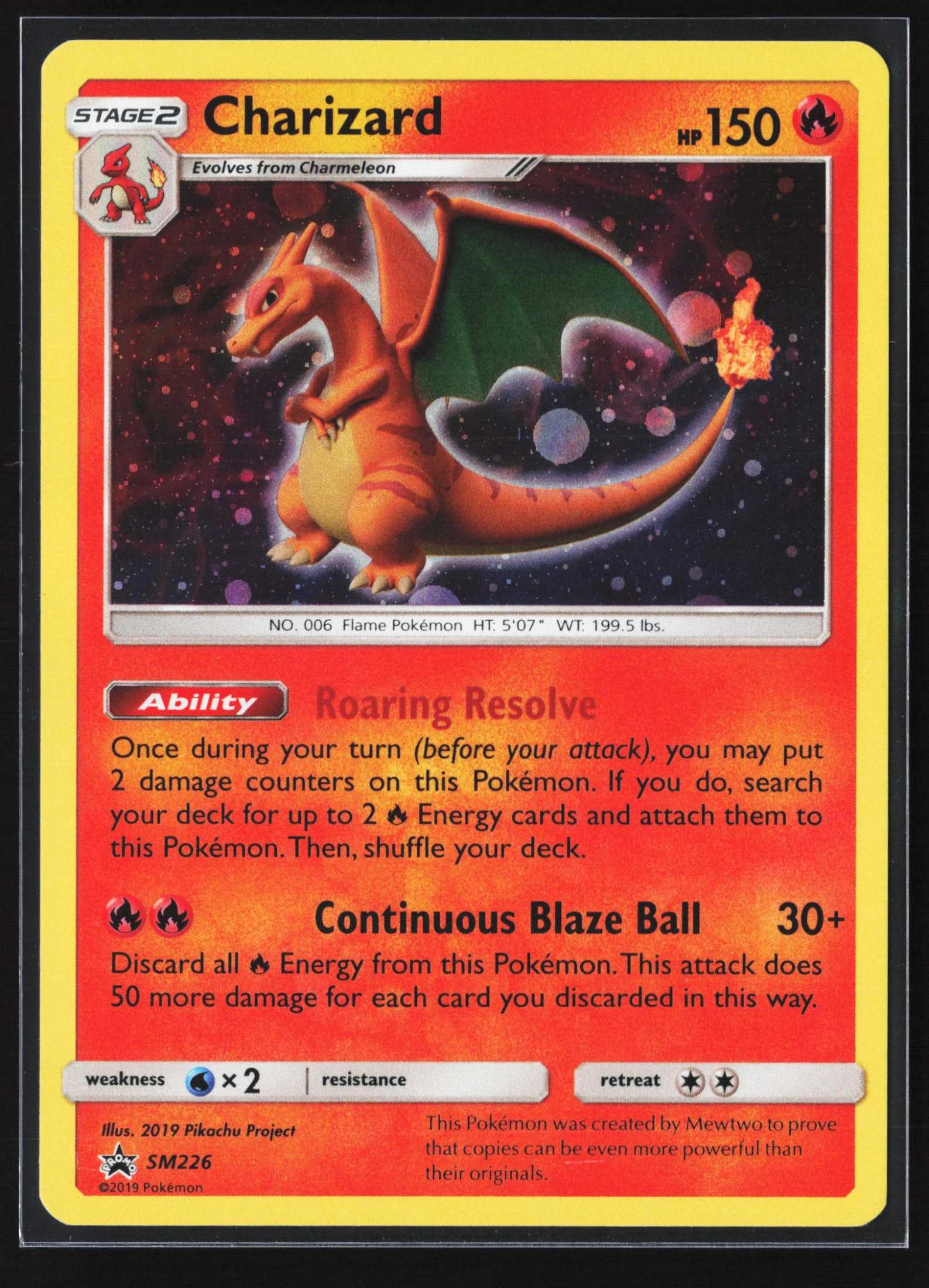 Charizard (PR-SM SM226) — Voorkant