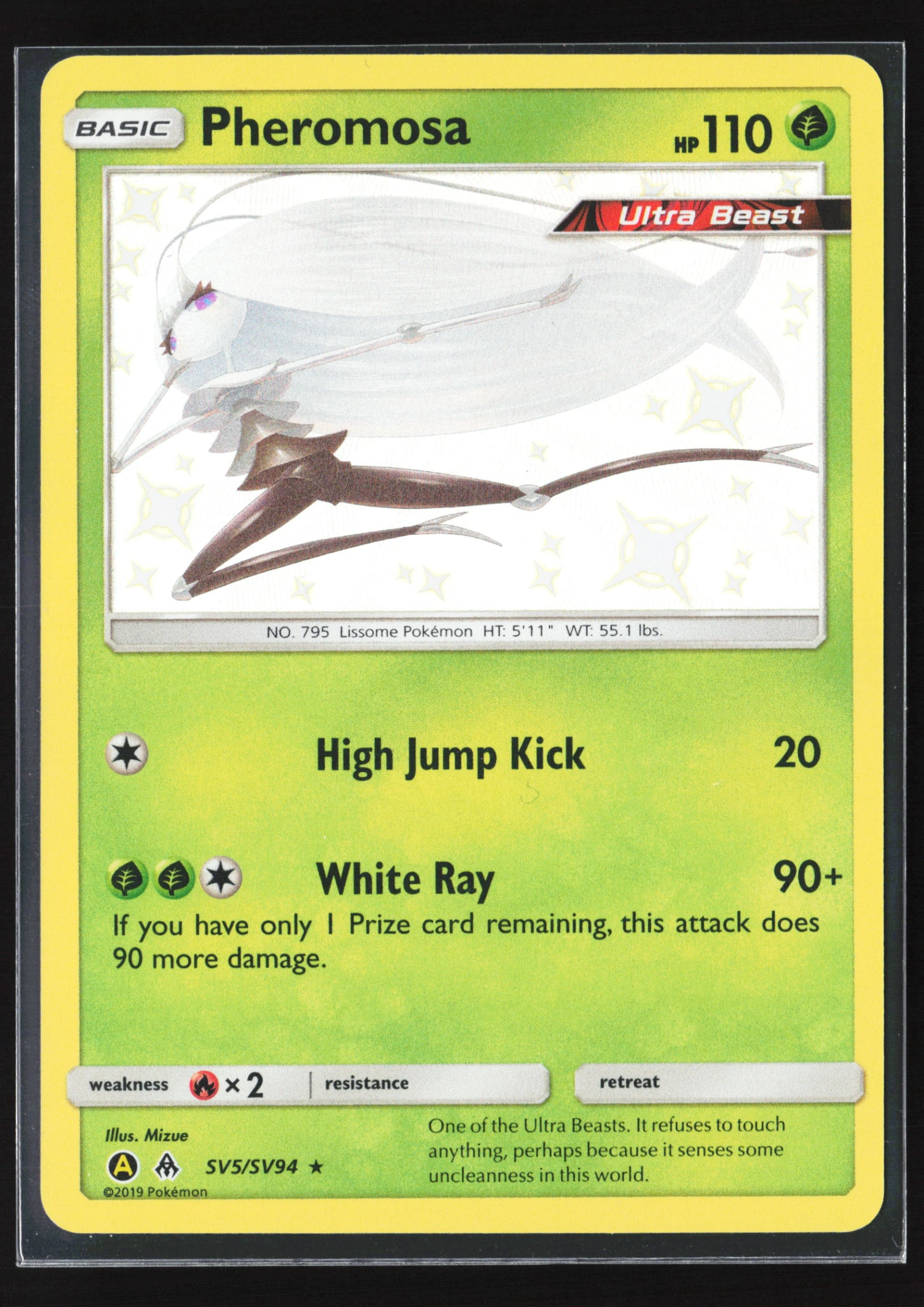 Pheromosa (HIF SV5) — Voorkant