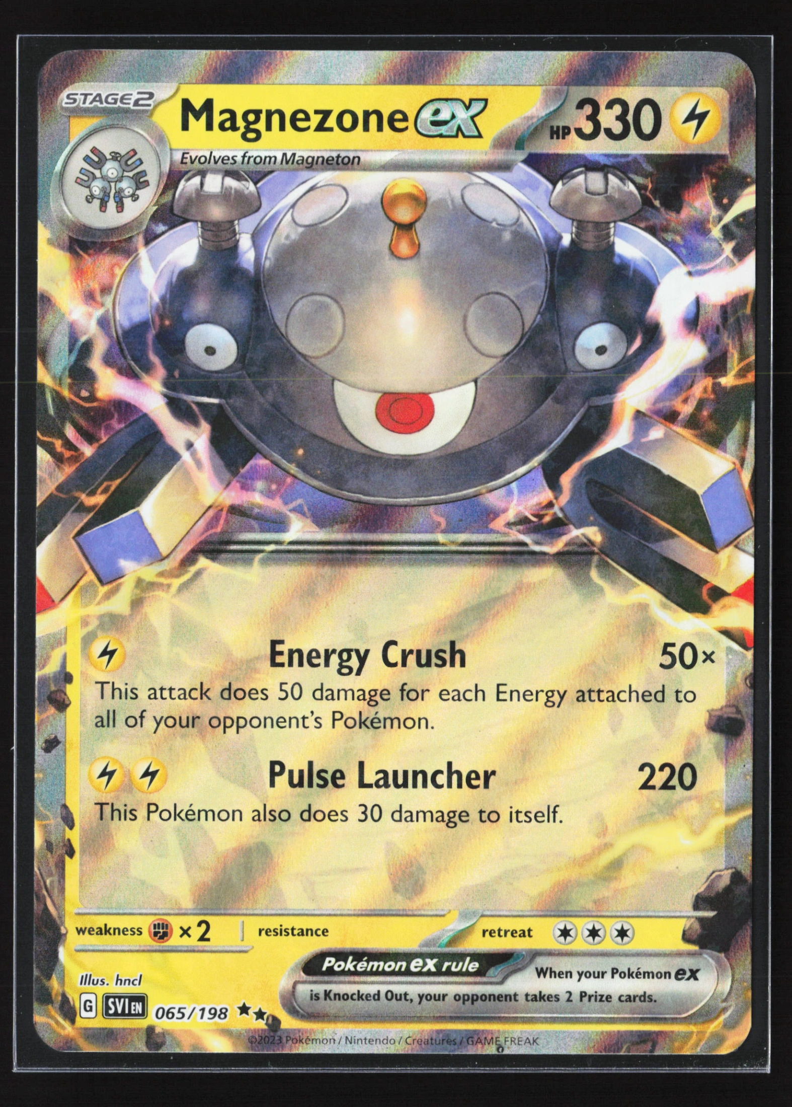 Magnezone ex (SVI 065) — Voorkant