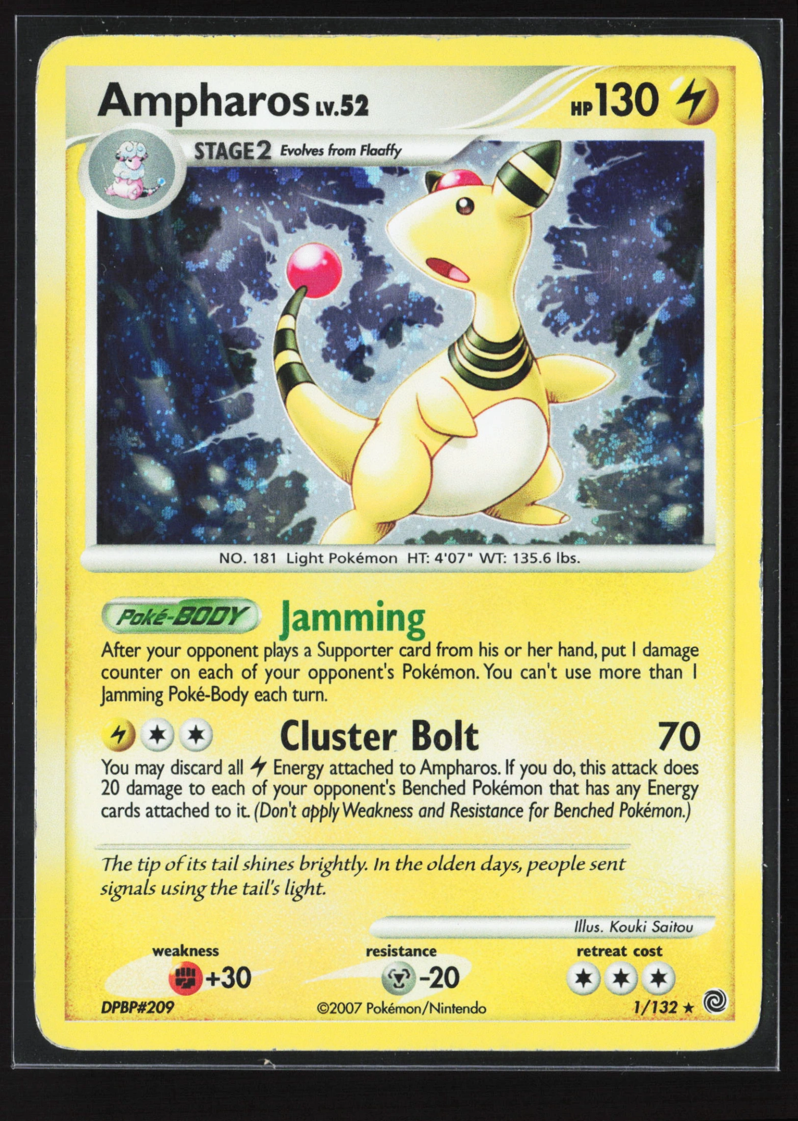 Ampharos (SW 001) — Voorkant