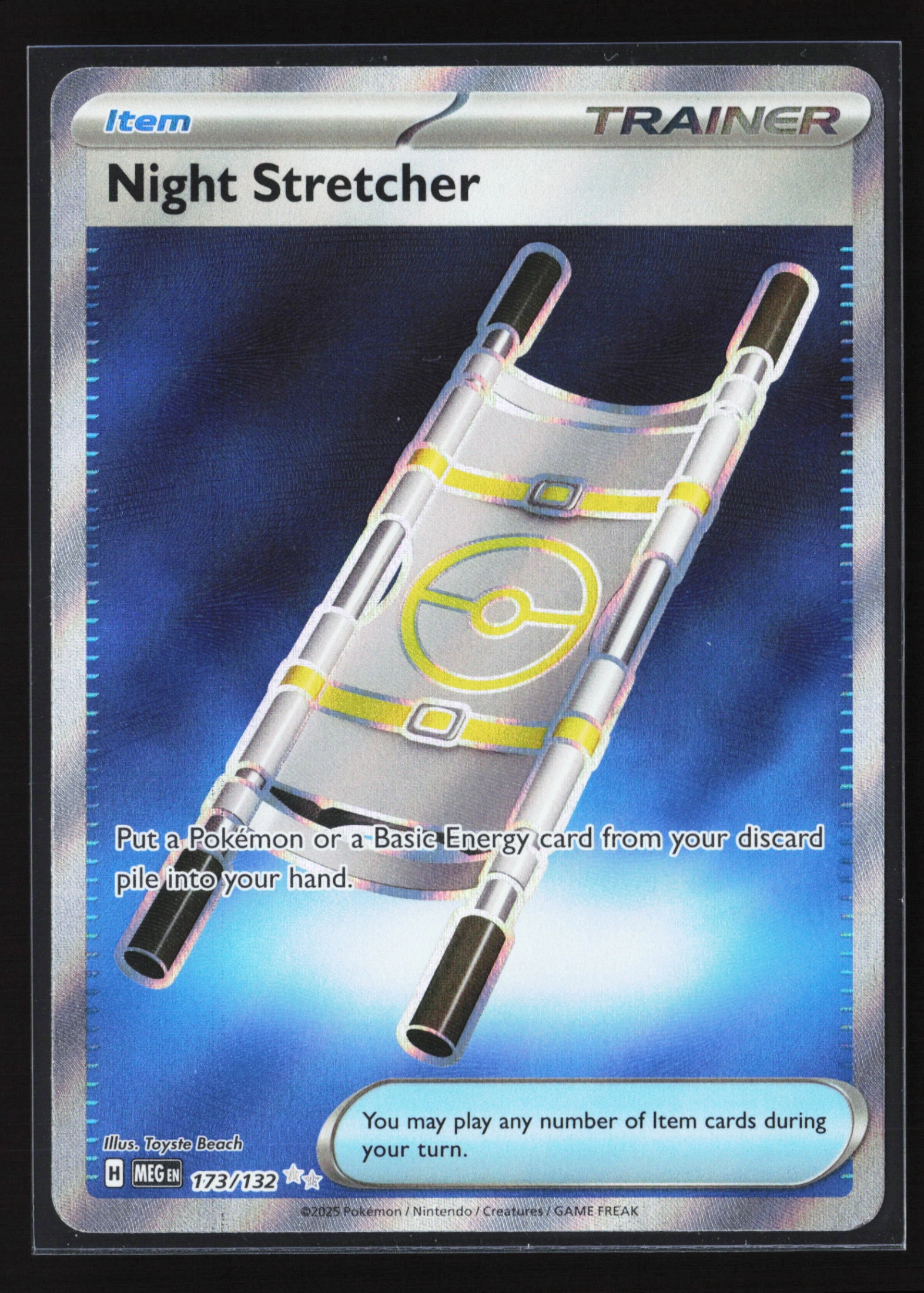 Night Stretcher (MEG 173) — Voorkant
