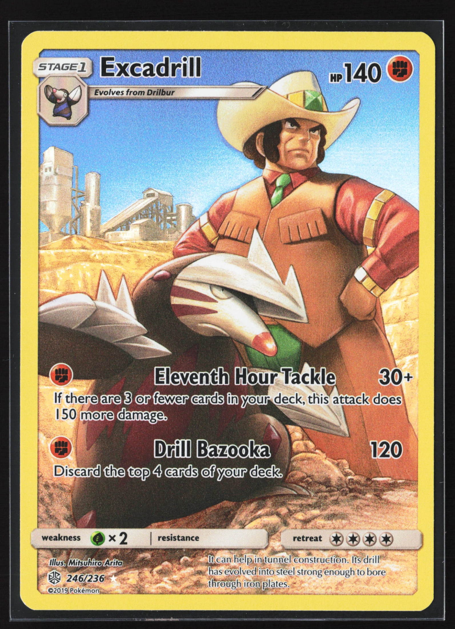Excadrill (CEC 246) — Voorkant
