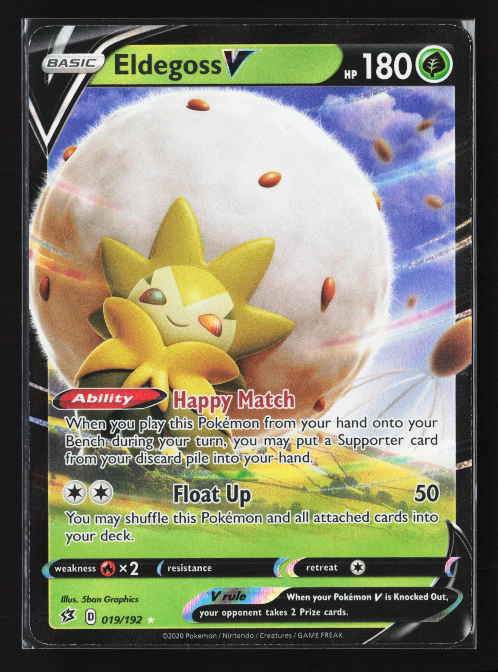 Eldegoss V (RCL 019) — Voorkant