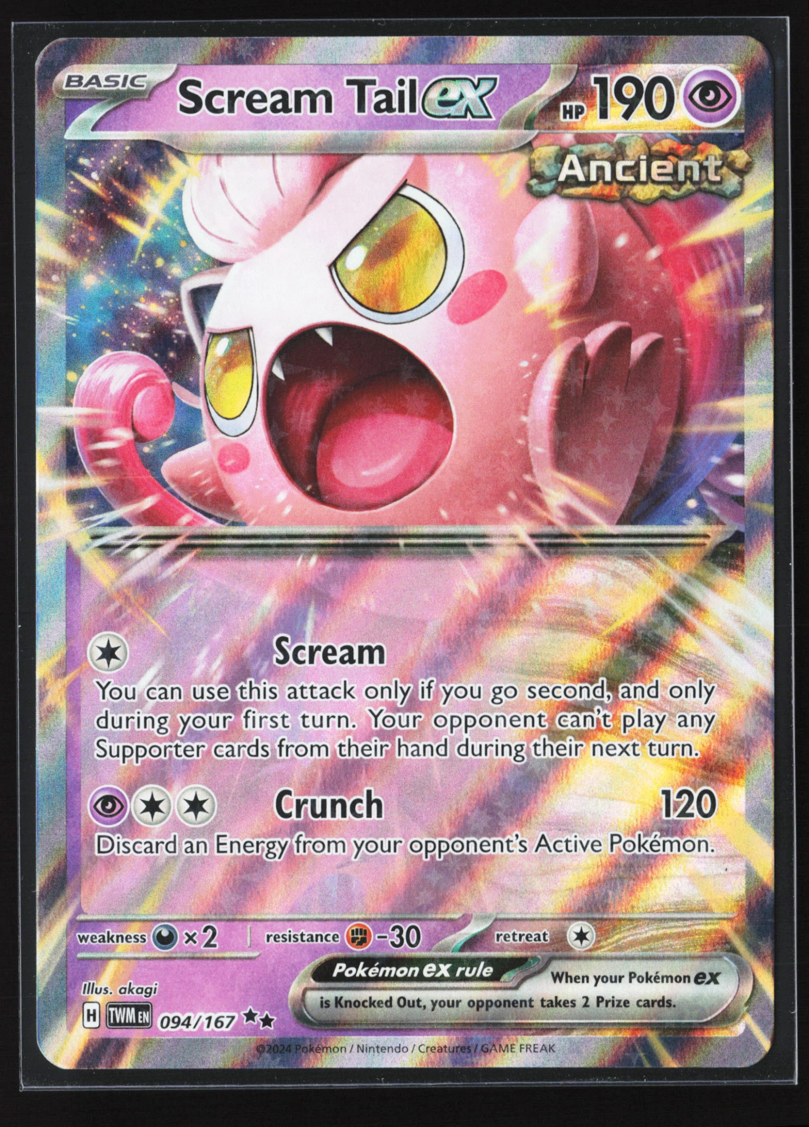 Scream Tail ex (TWM 094) — Voorkant