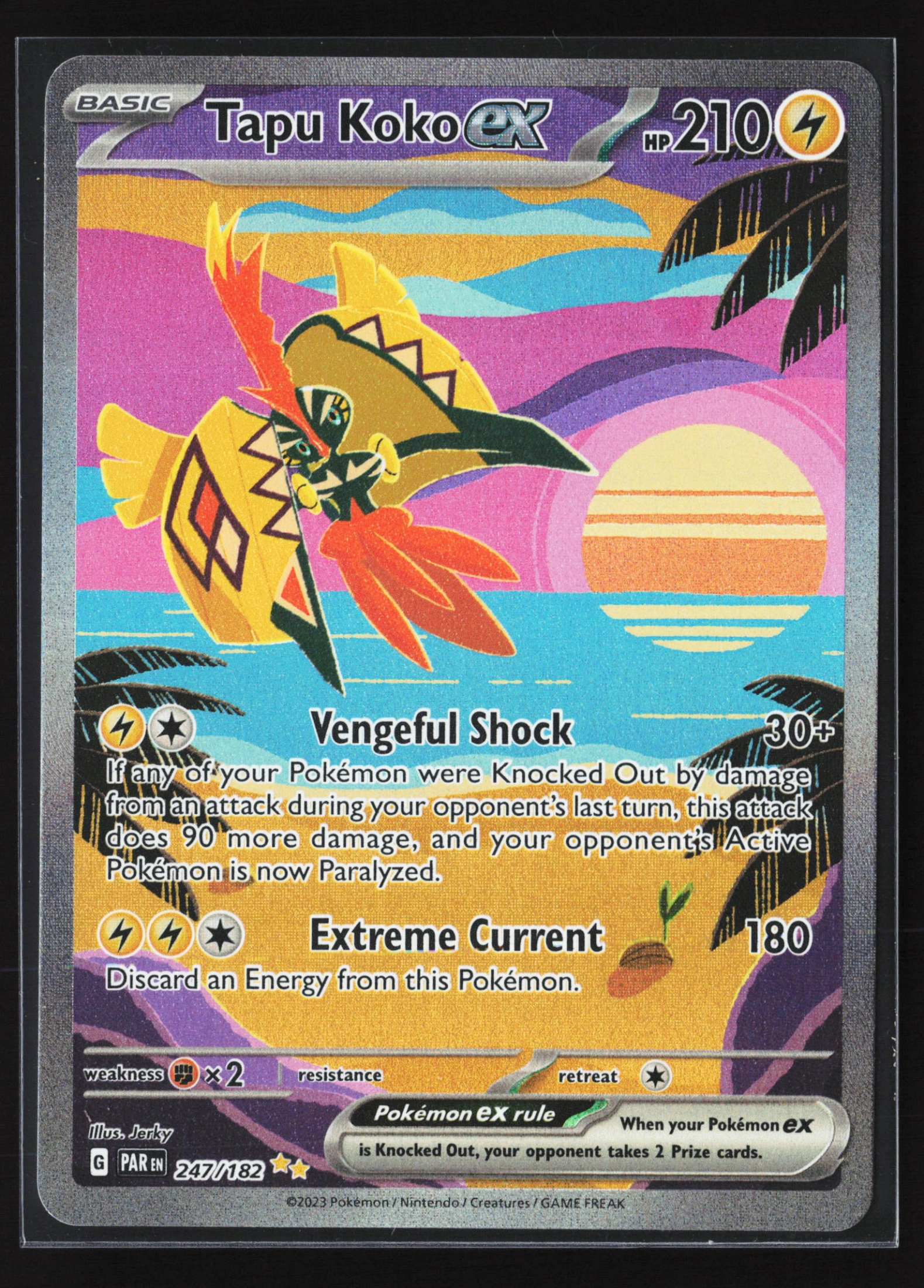 Tapu Koko ex (PAR 247) — Voorkant