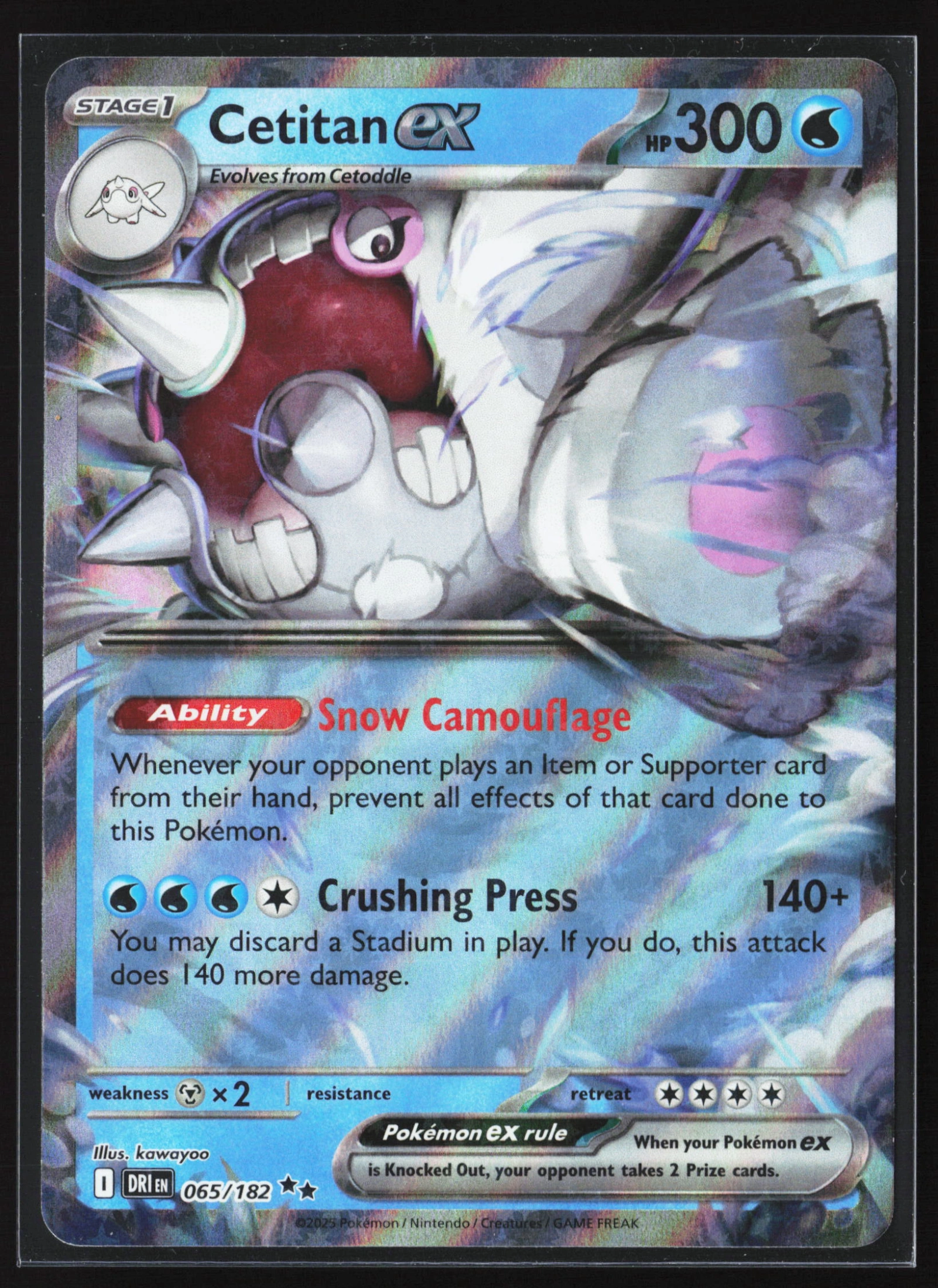 Cetitan ex (DRI 065) — Voorkant