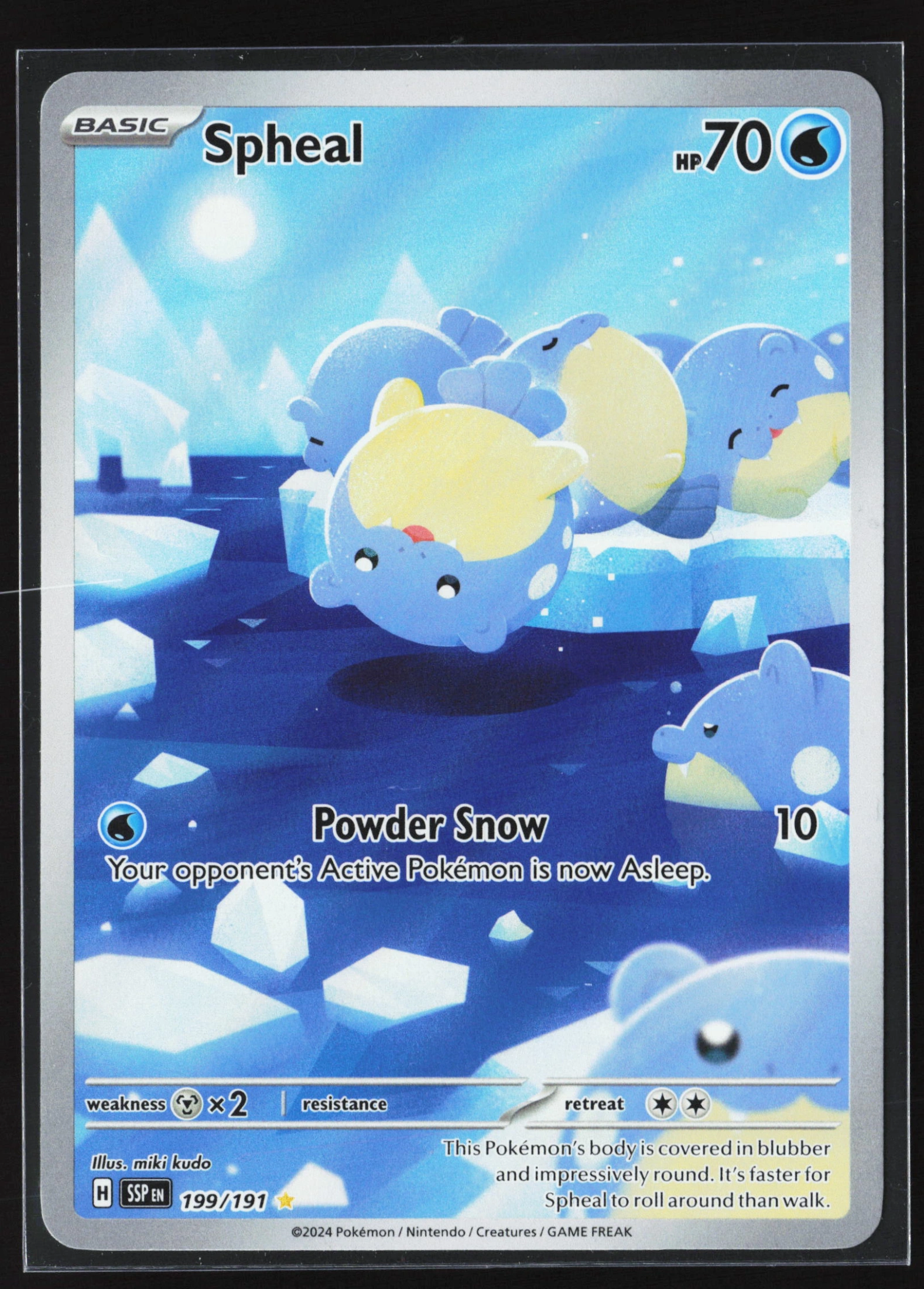 Spheal (SSP 199) — Voorkant