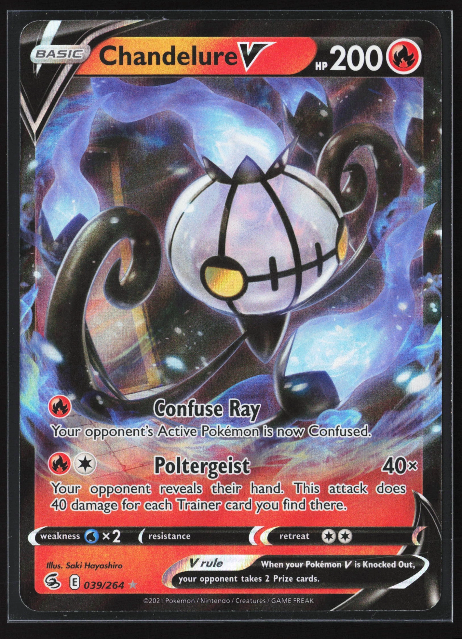 Chandelure V (FST 039) — Voorkant