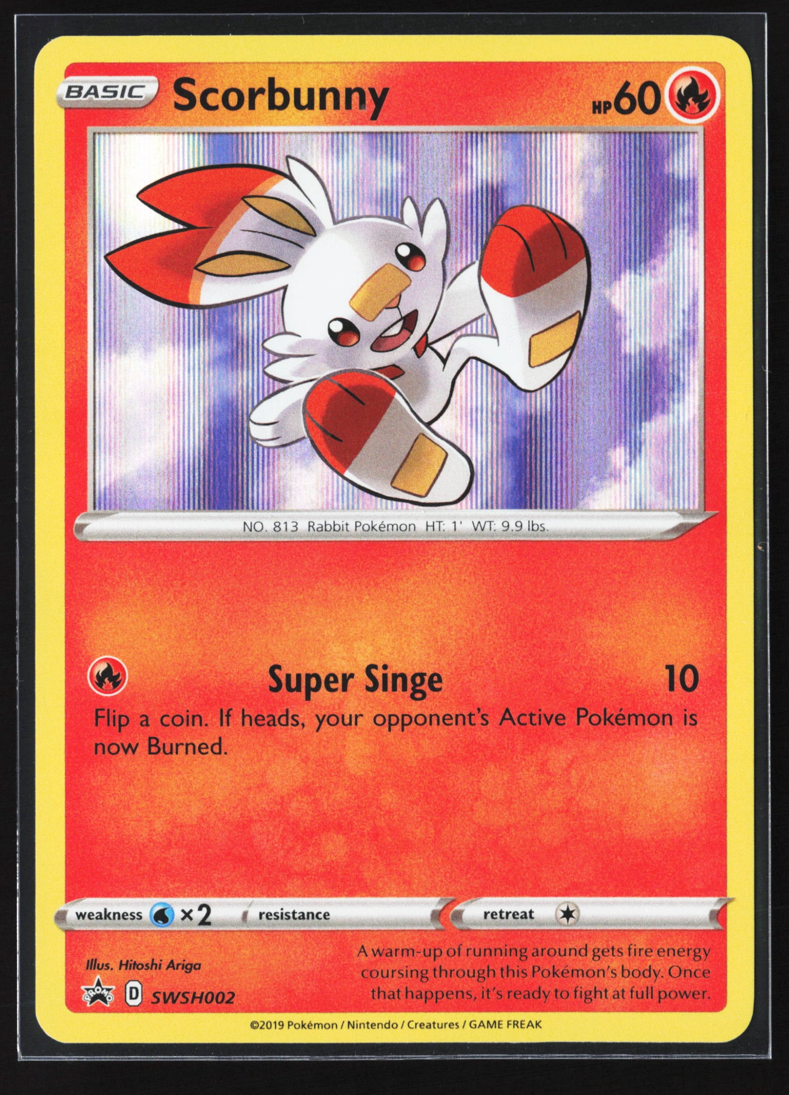 Scorbunny (PR-SW SWSH002) — Voorkant