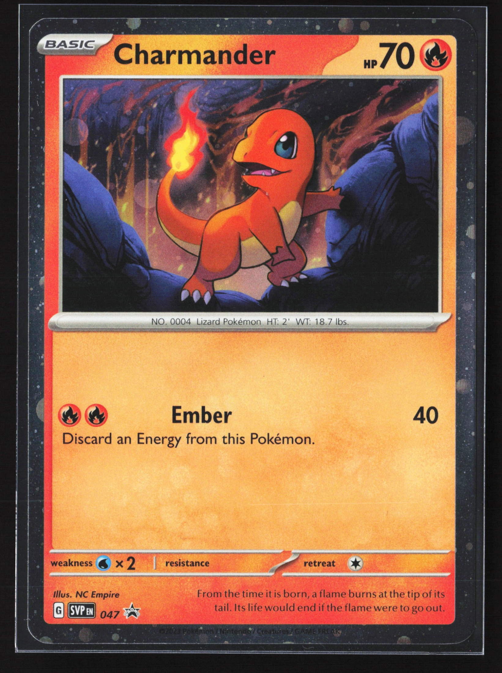 Charmander (SVP 047) — Voorkant