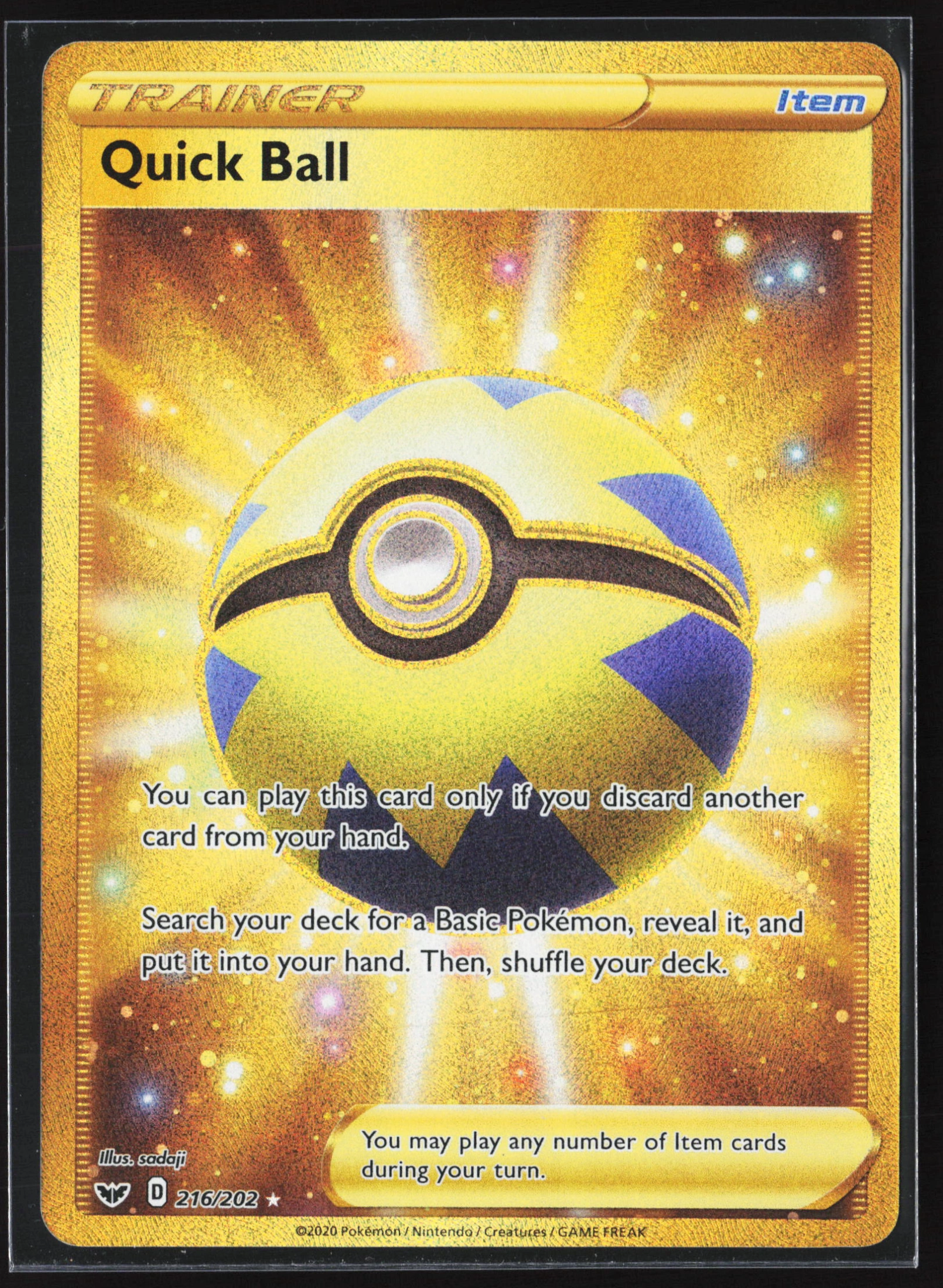 Quick Ball (SSH 216) — Voorkant