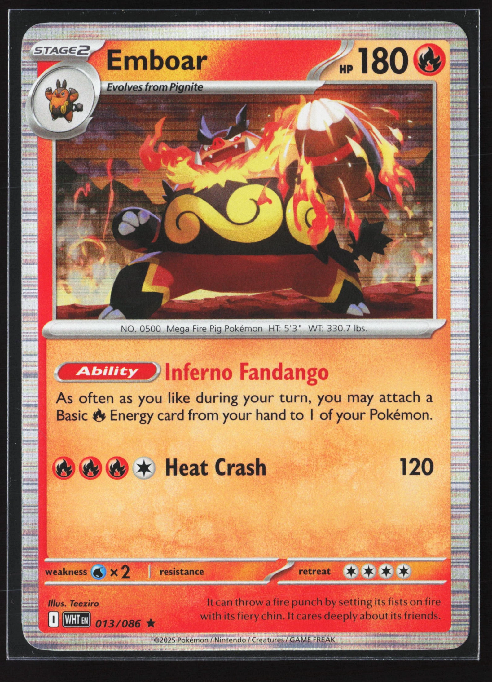 Emboar (WHT 013) — Voorkant