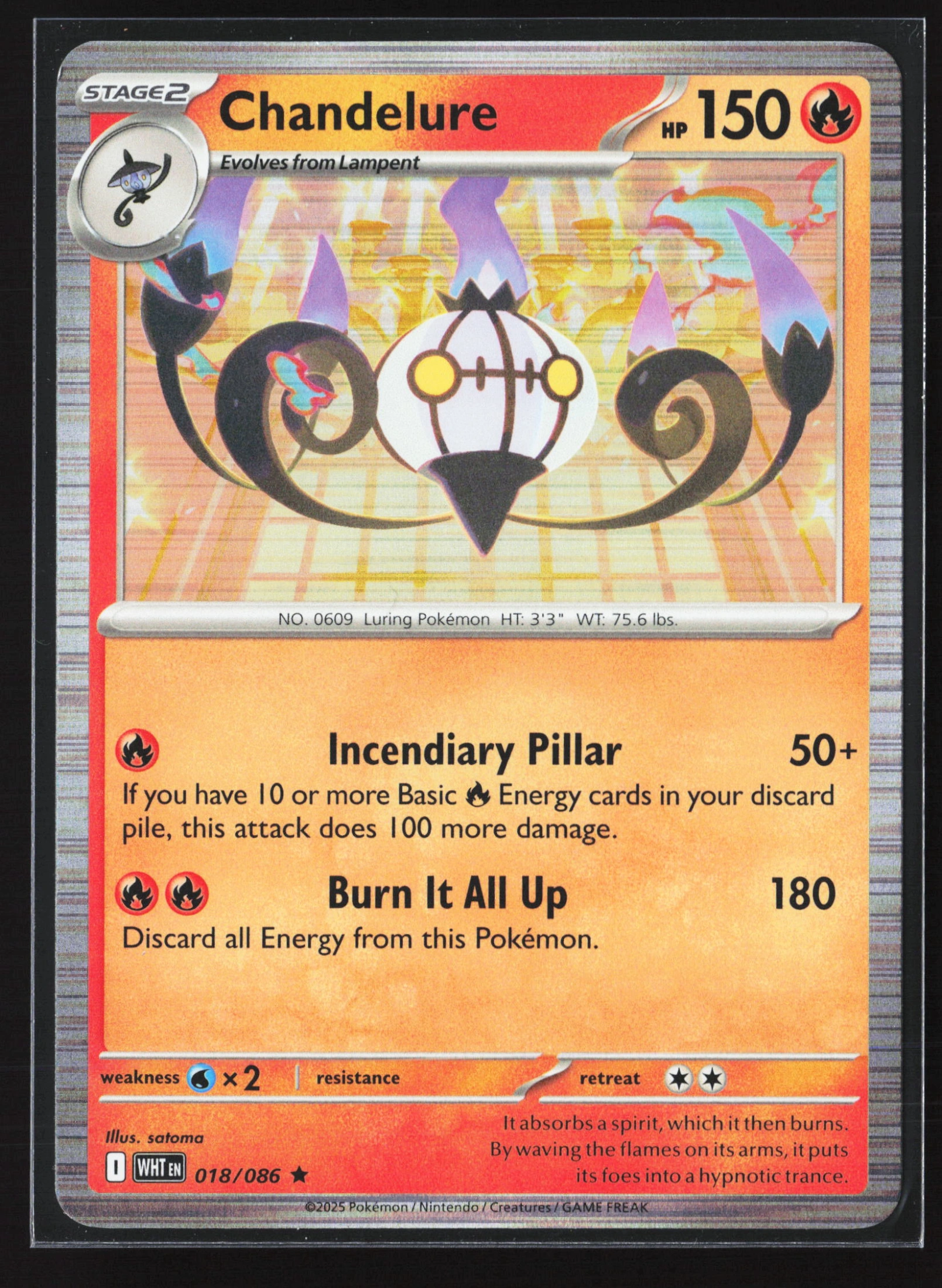Chandelure (WHT 018) — Voorkant