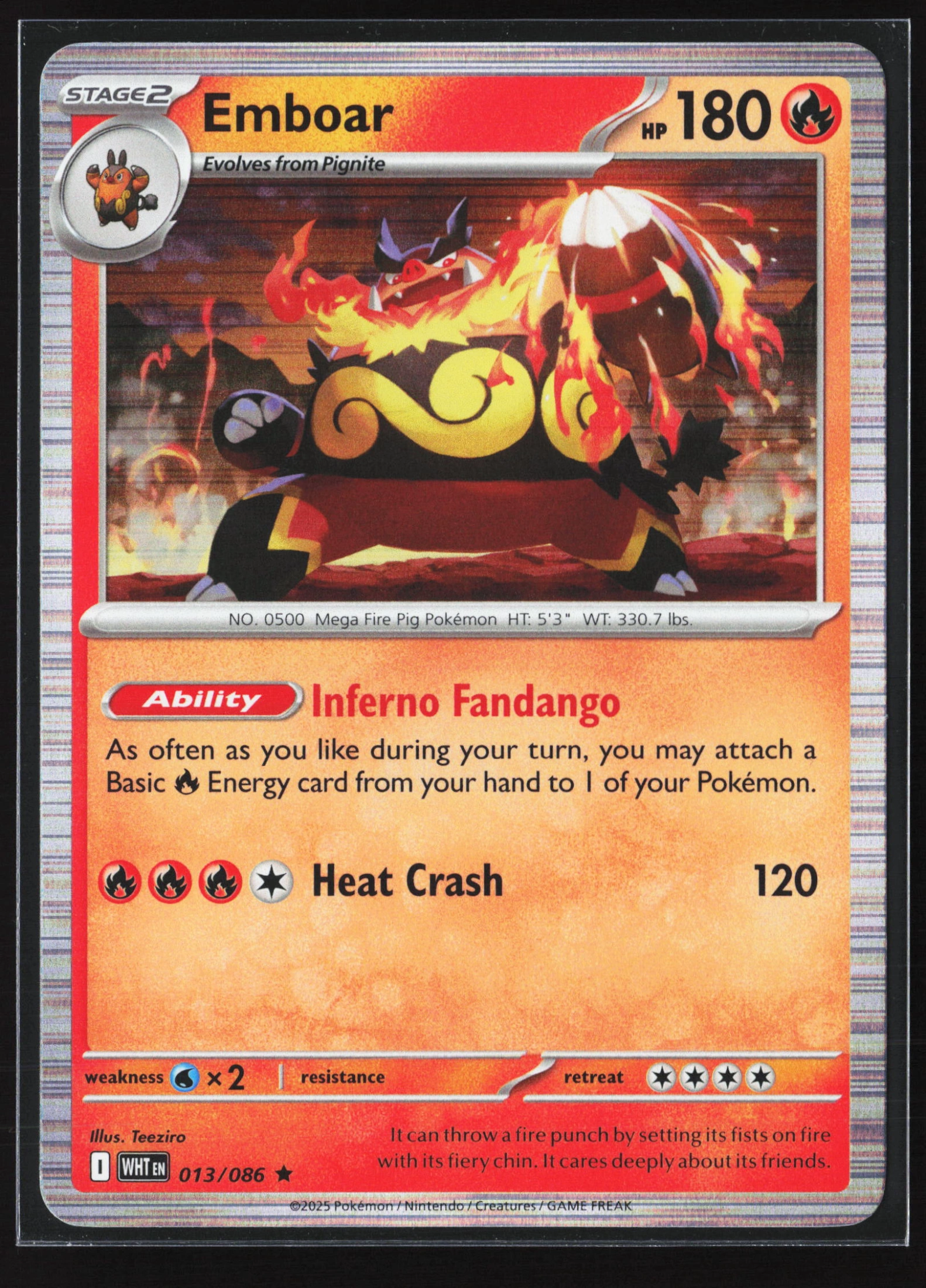 Emboar (WHT 013) — Voorkant