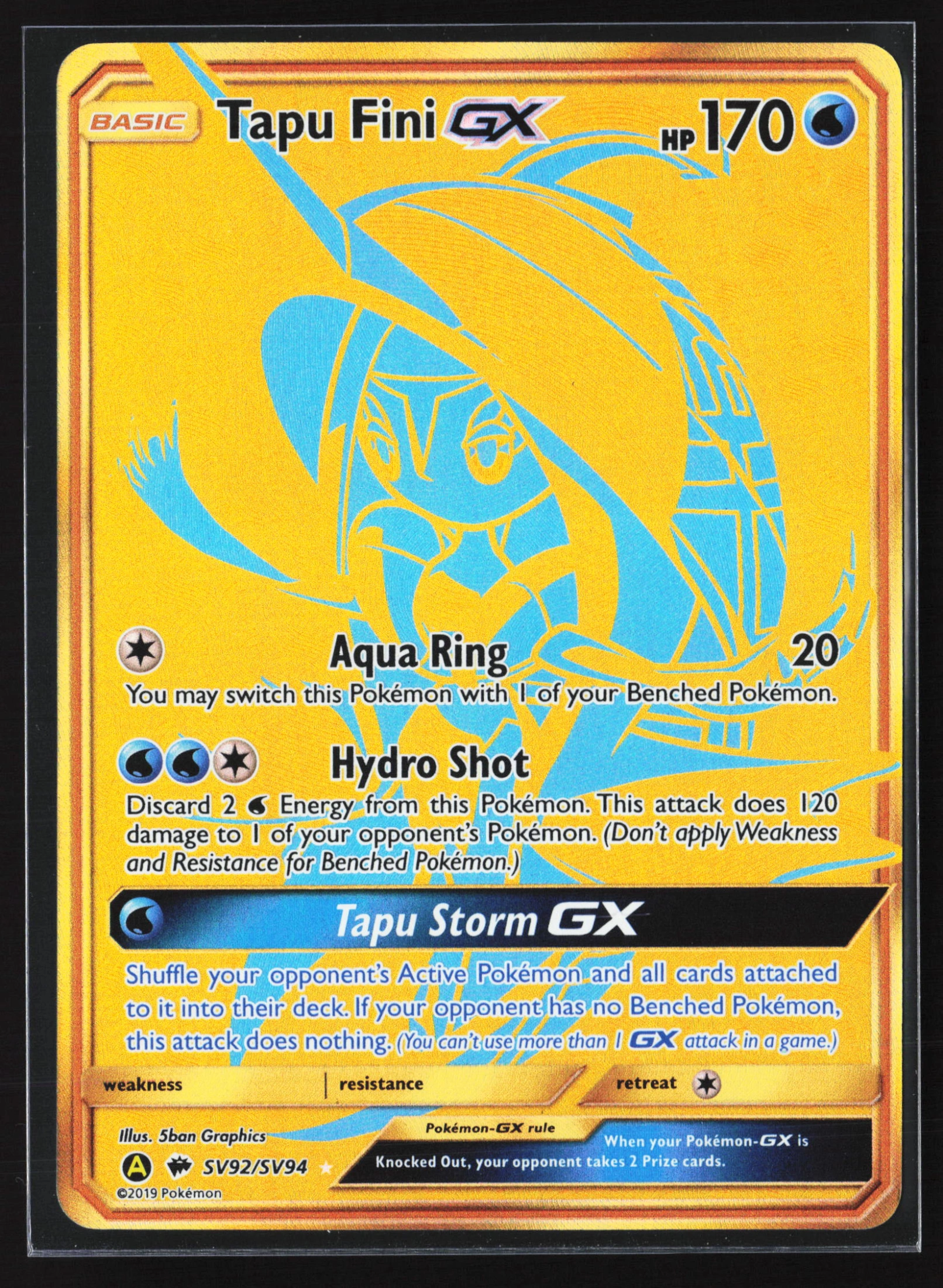 Tapu Fini-GX (HIF SV92) — Voorkant