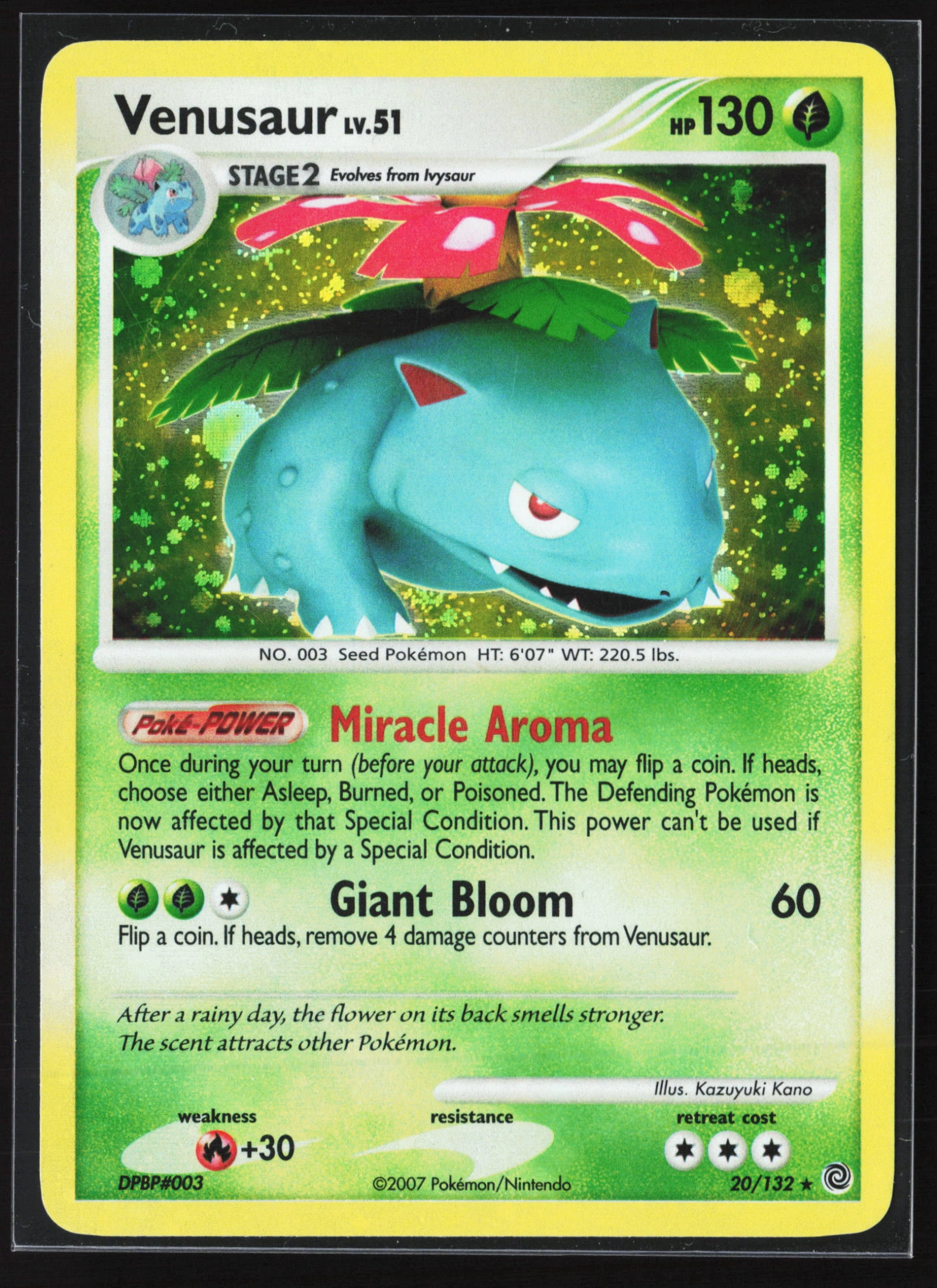 Venusaur (SW 020) — Voorkant