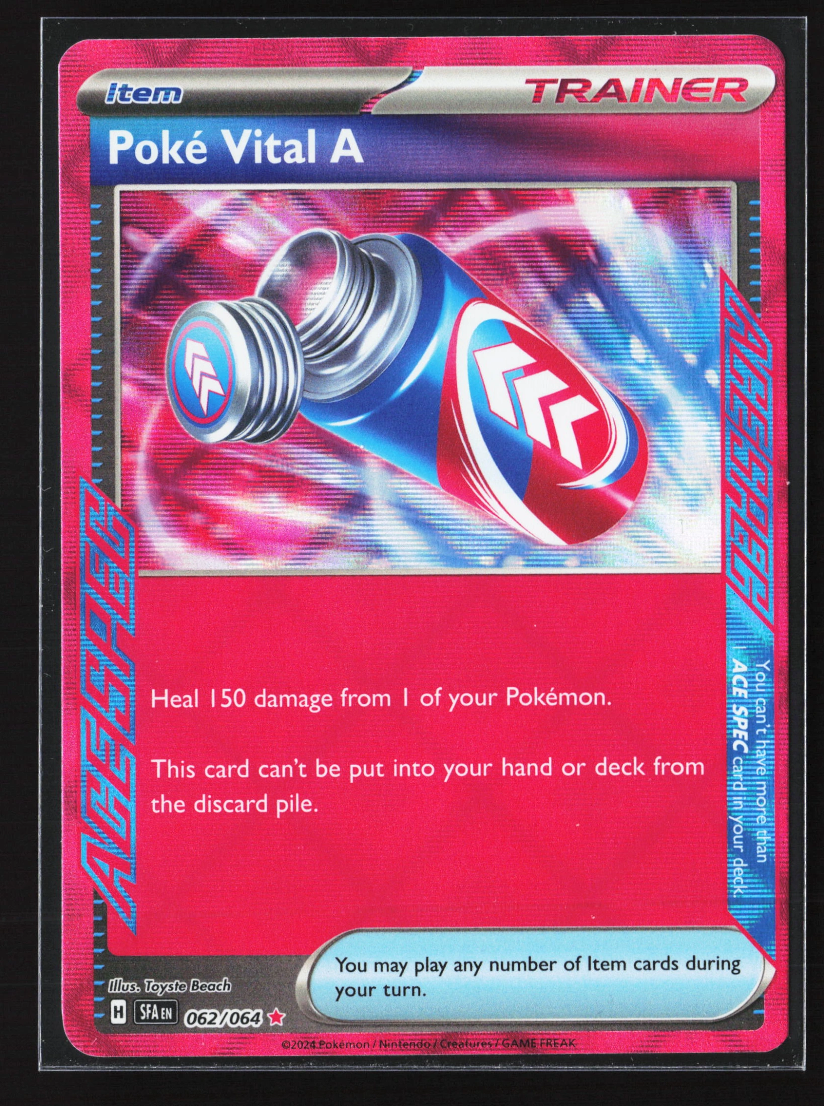 Poké Vital A (SFA 062) — Voorkant