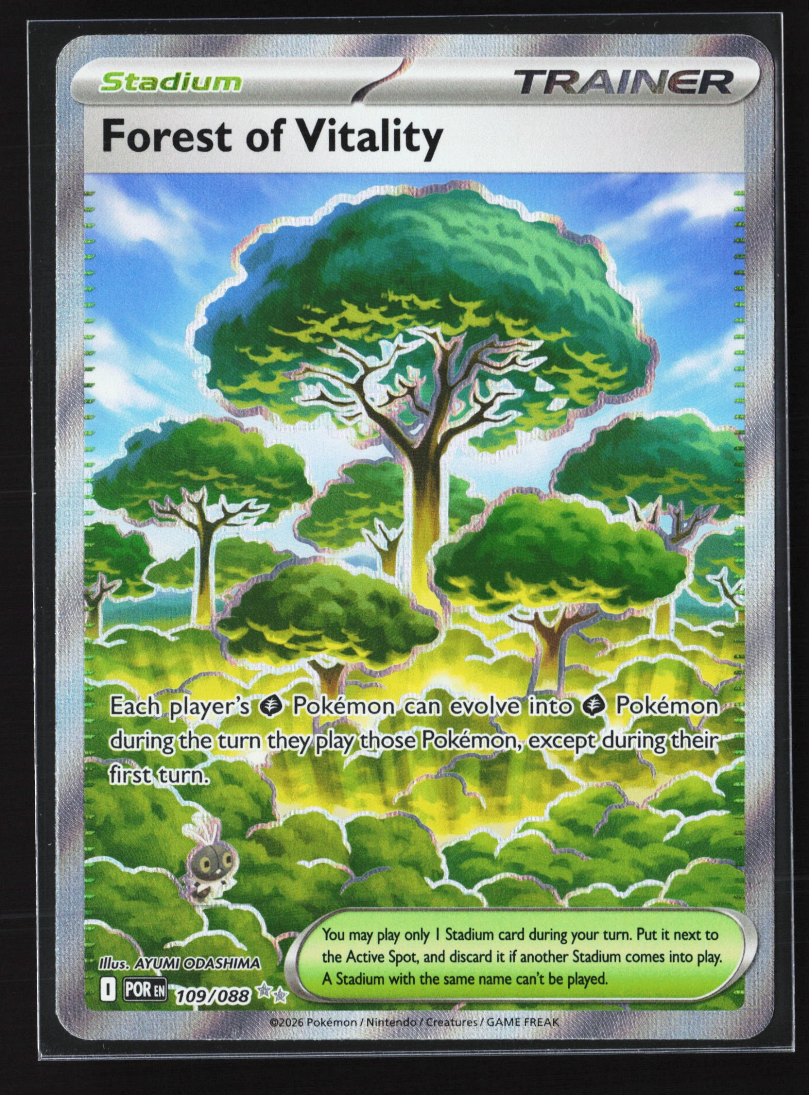 Forest of Vitality (POR 109) — Voorkant