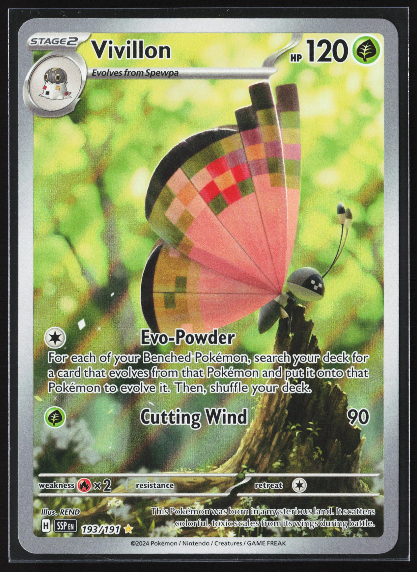 Vivillon (SSP 193) — Voorkant