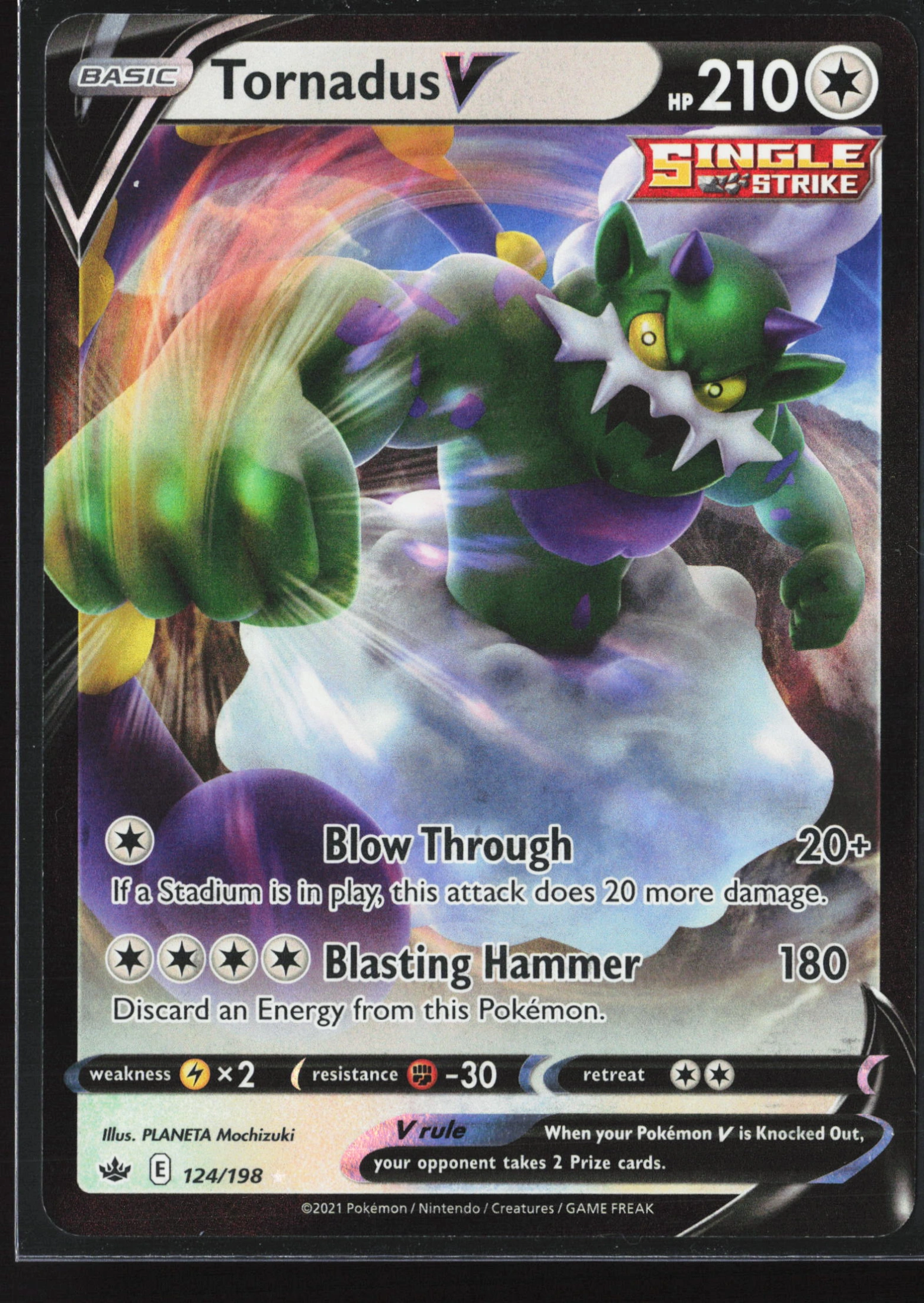 Tornadus V (CRE 124) — Voorkant