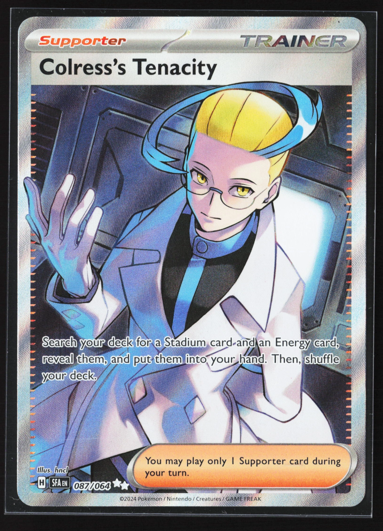 Colress's Tenacity (SFA 087) — Voorkant