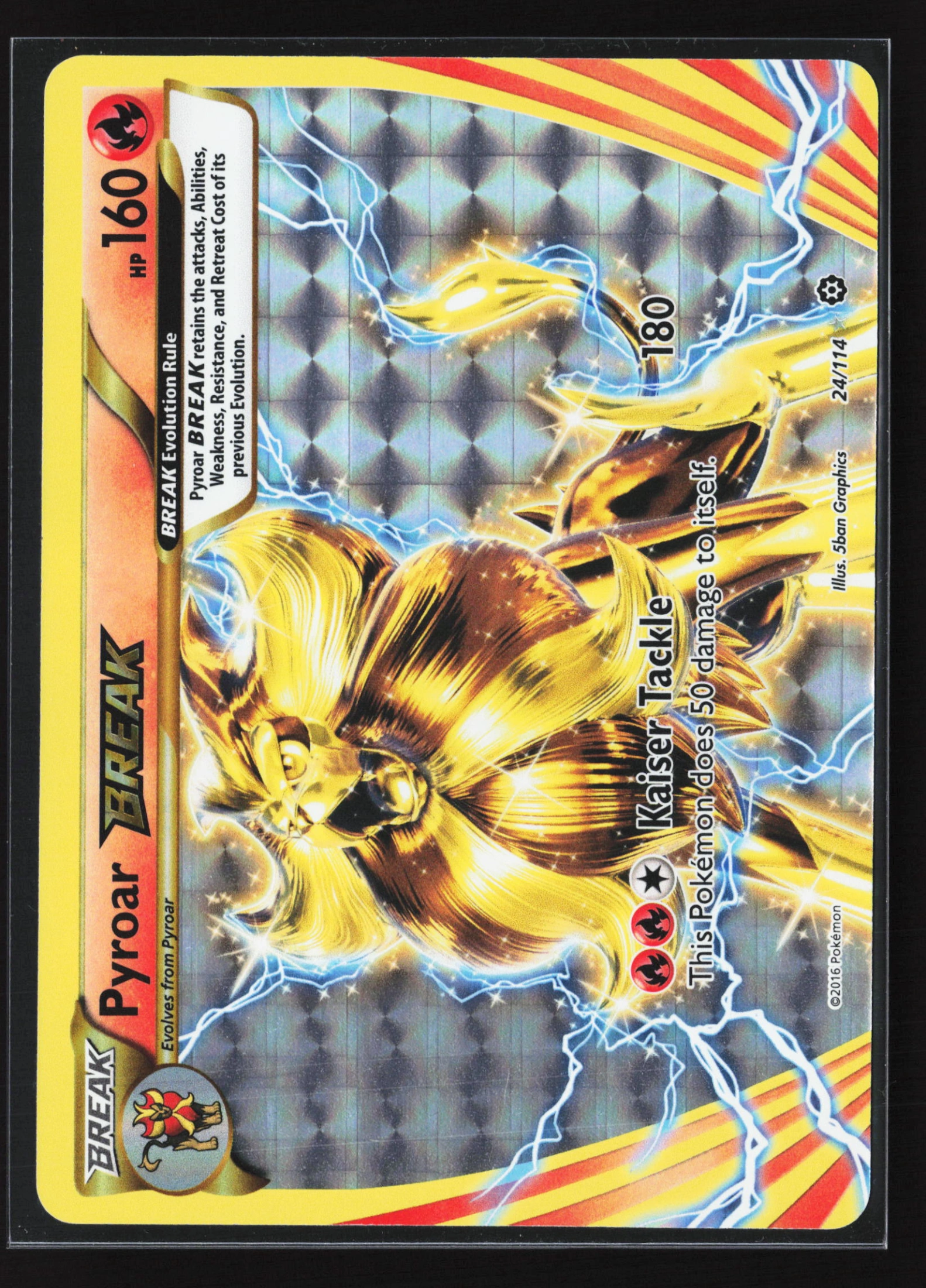 Pyroar BREAK (STS 024) — Voorkant