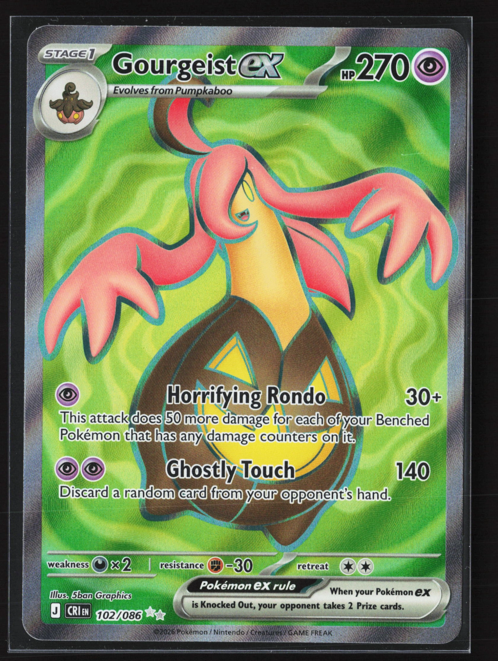 Gourgeist ex (CRI 102) — Voorkant