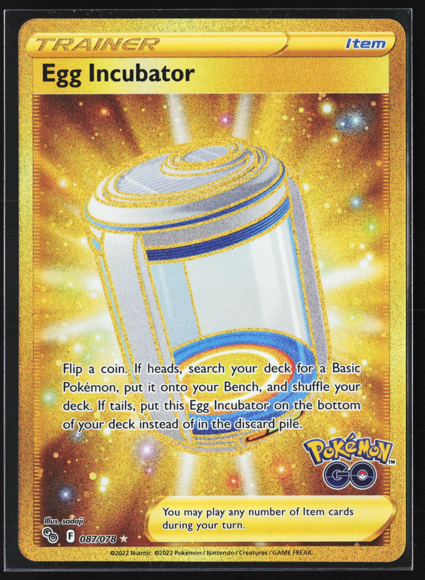 Egg Incubator (PGO 087) — Voorkant