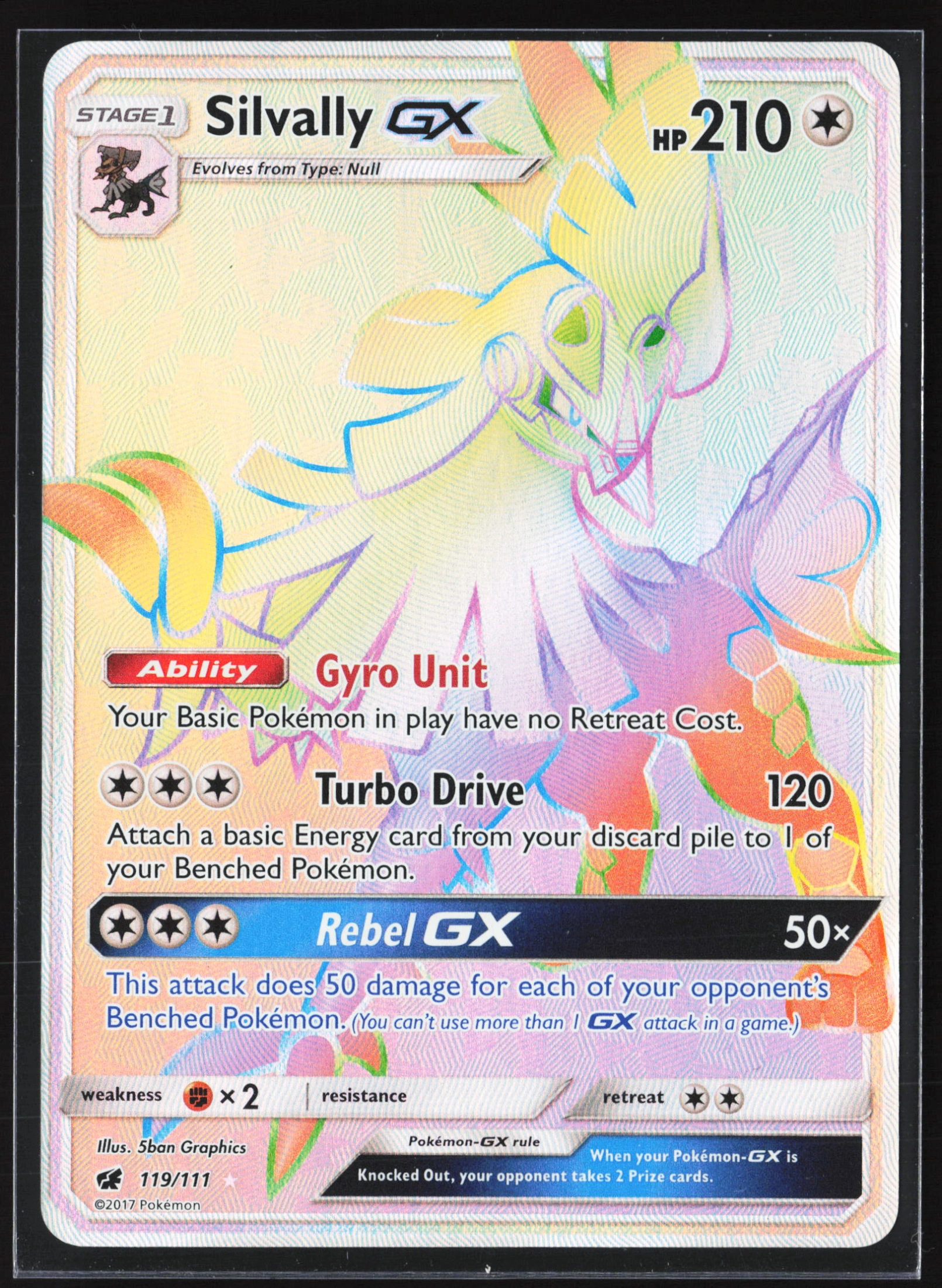 Silvally-GX (CIN 119) — Voorkant
